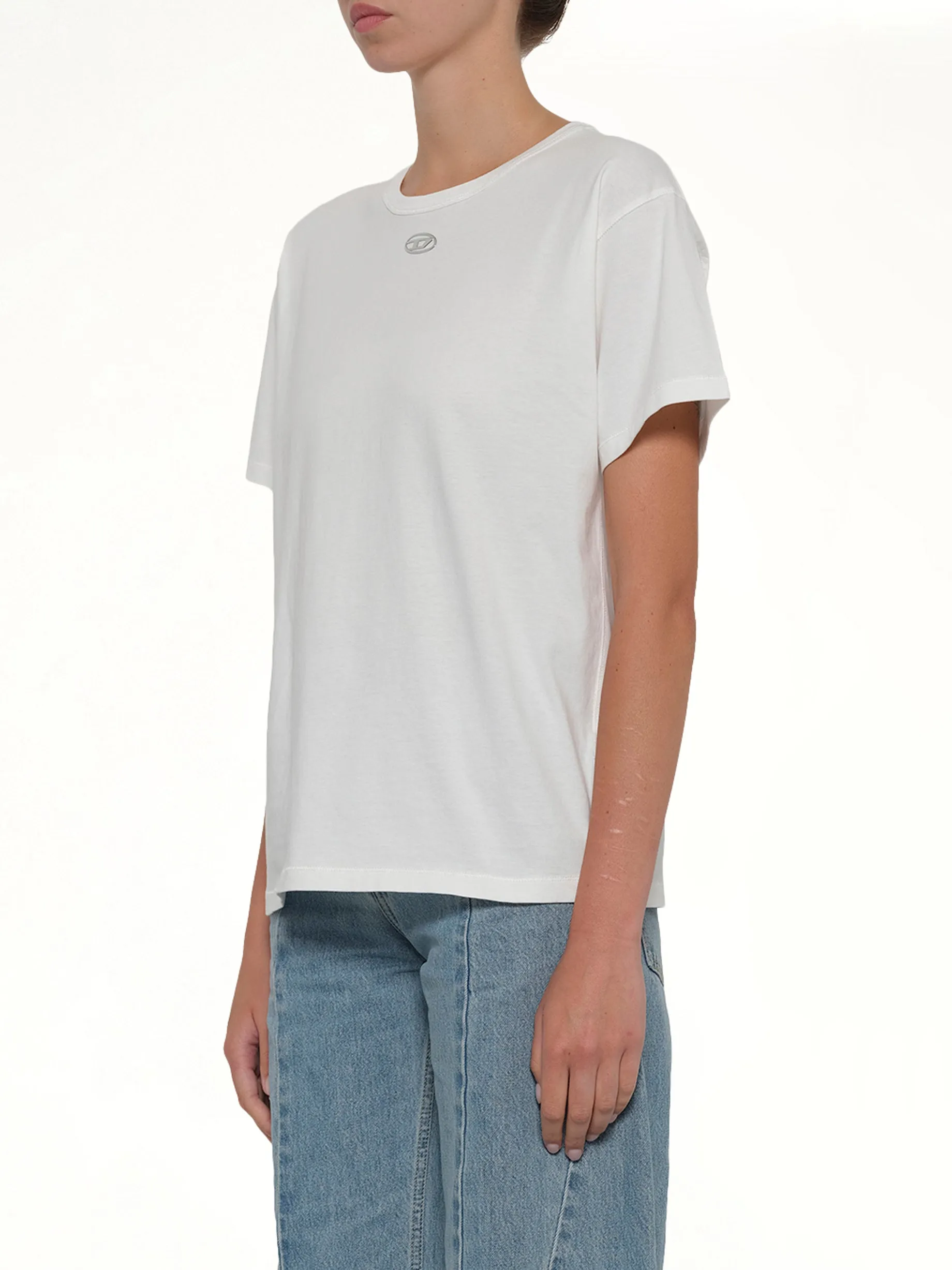 T-NORMY-OD-S1 T-Shirt in White sold by MARAIS product image thumbnail 3