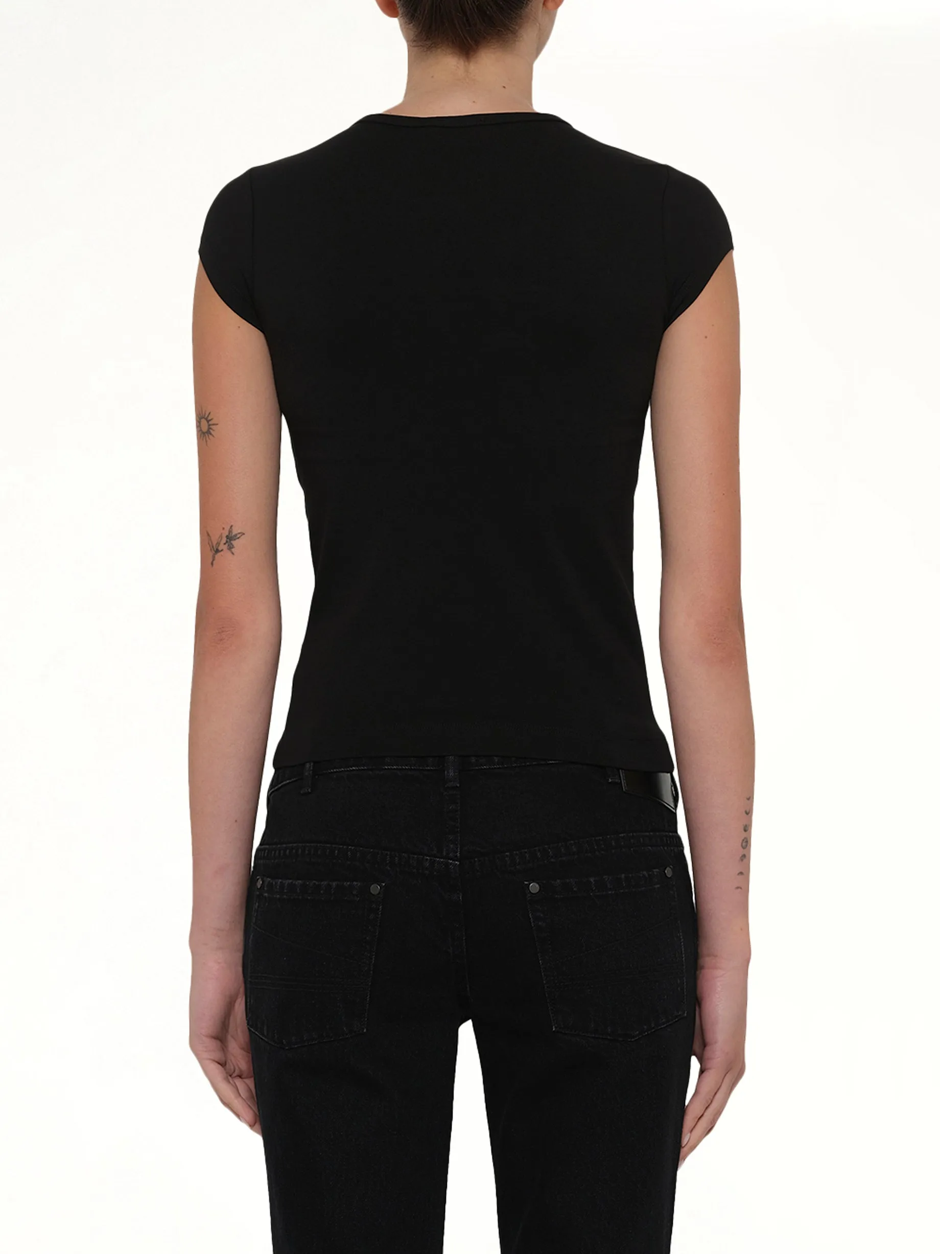 T-ANGIE-OD T-Shirt in Black sold by MARAIS product image thumbnail 5