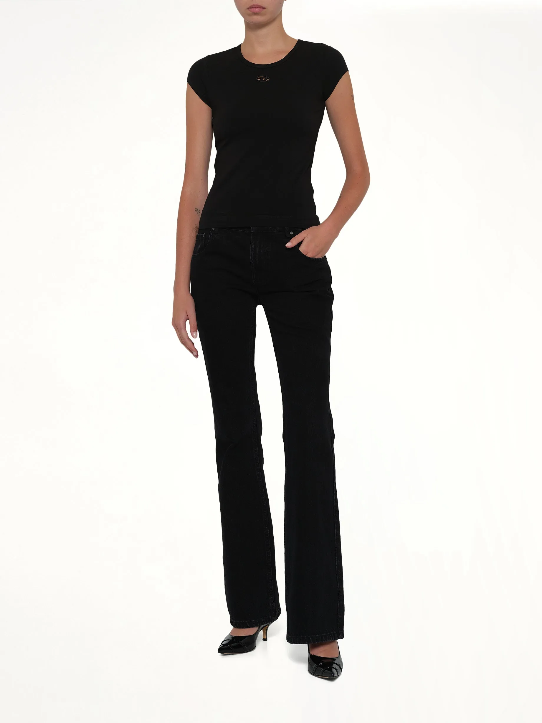 T-ANGIE-OD T-Shirt in Black sold by MARAIS product image thumbnail 4