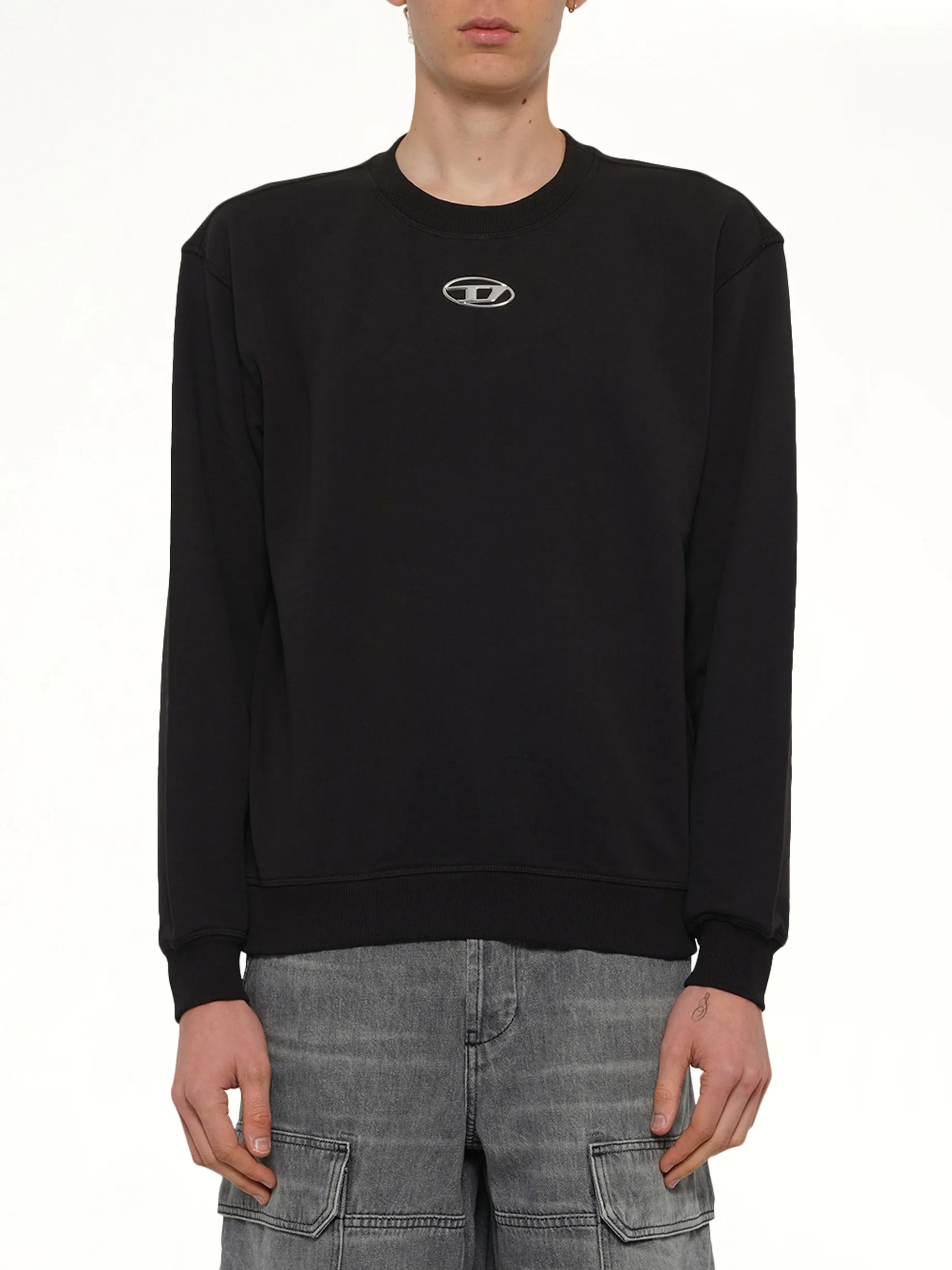 S-NORM-IOD Sweatshirt in Black sold by MARAIS