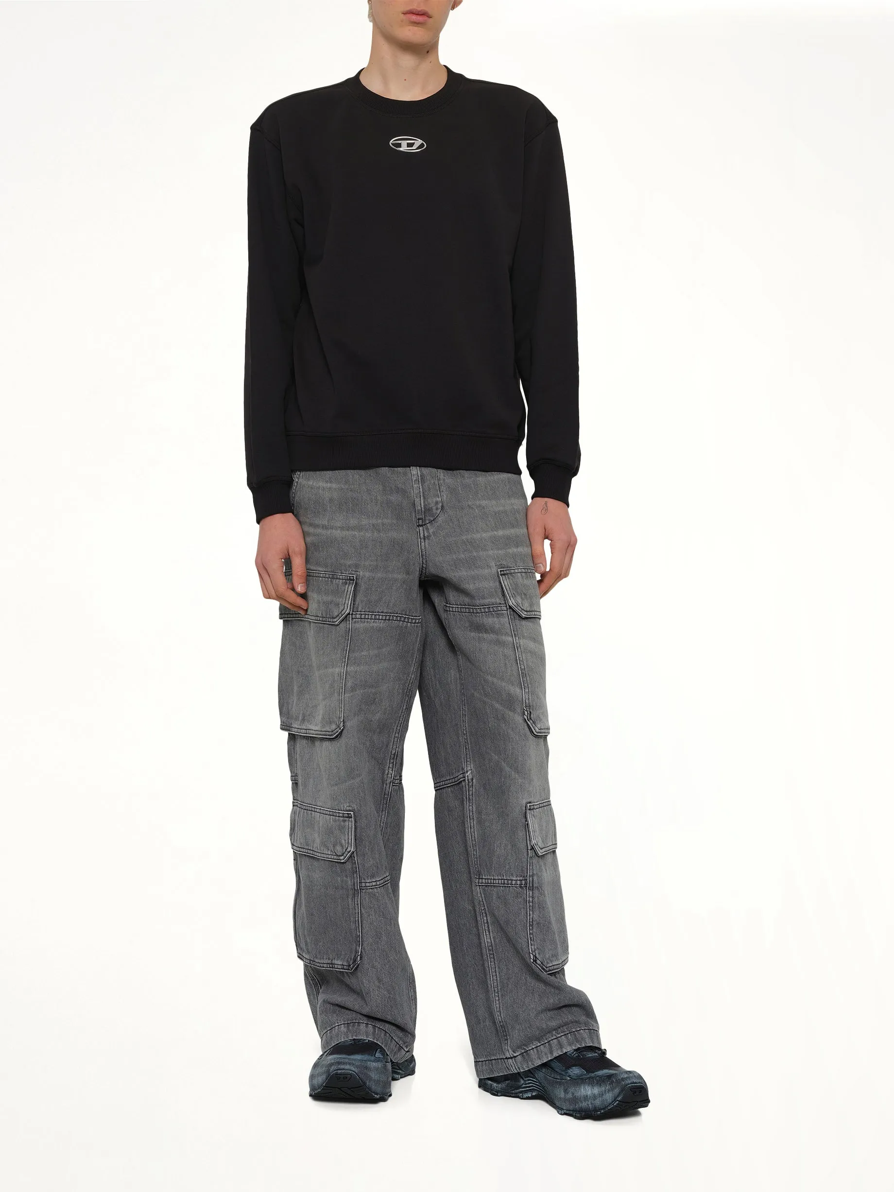 S-NORM-IOD Sweatshirt in Black sold by MARAIS product image thumbnail 4