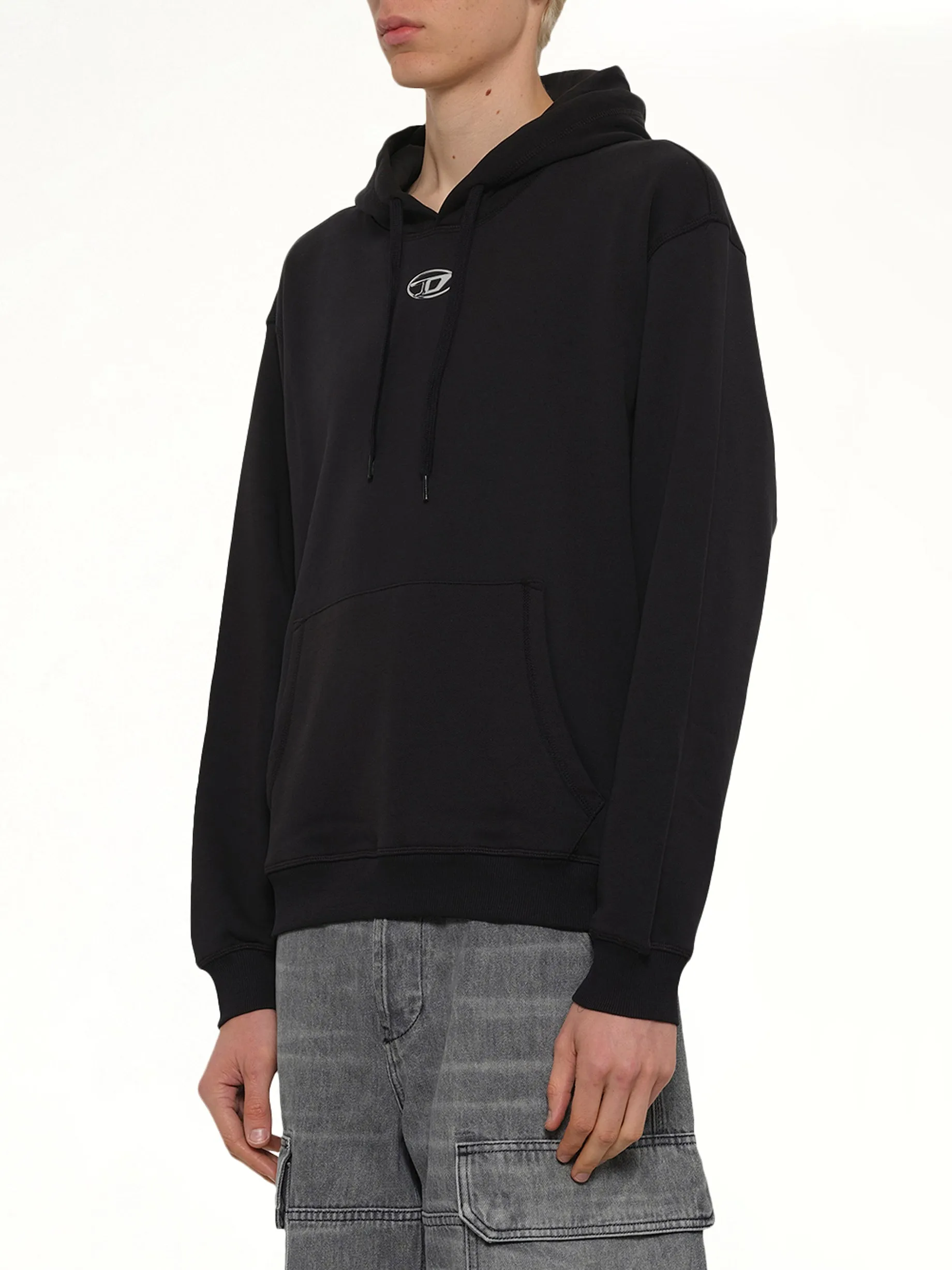 S-NORM-HOOD-IOD Hoodie in Black sold by MARAIS product image thumbnail 3