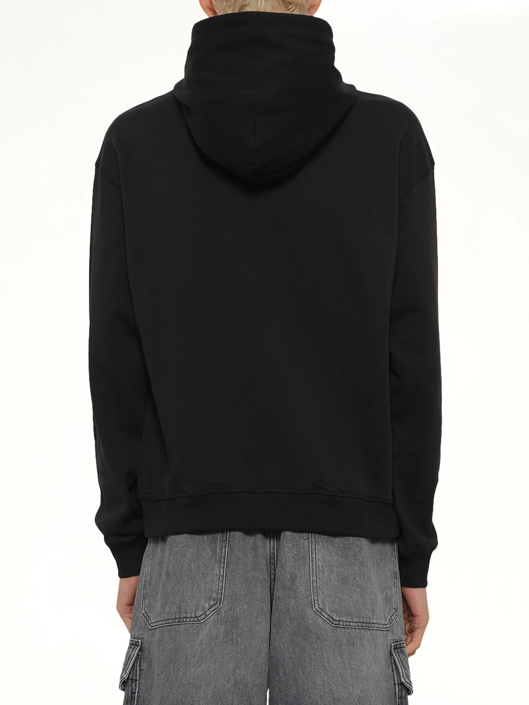 S-NORM-HOOD-IOD Hoodie in Black sold by MARAIS product image thumbnail 5
