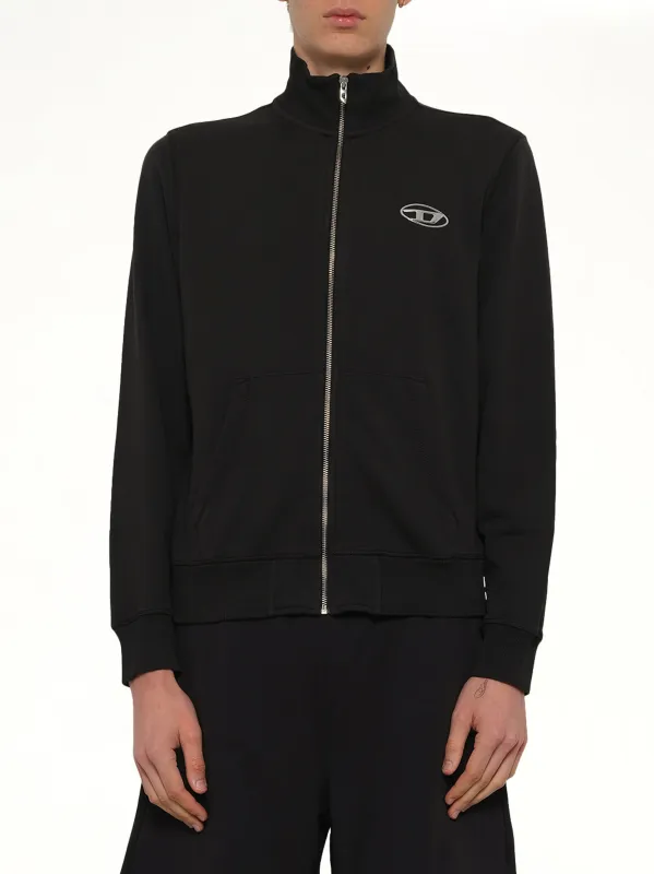 S-GINN-ZIP-IOD Jacket in Black sold by MARAIS