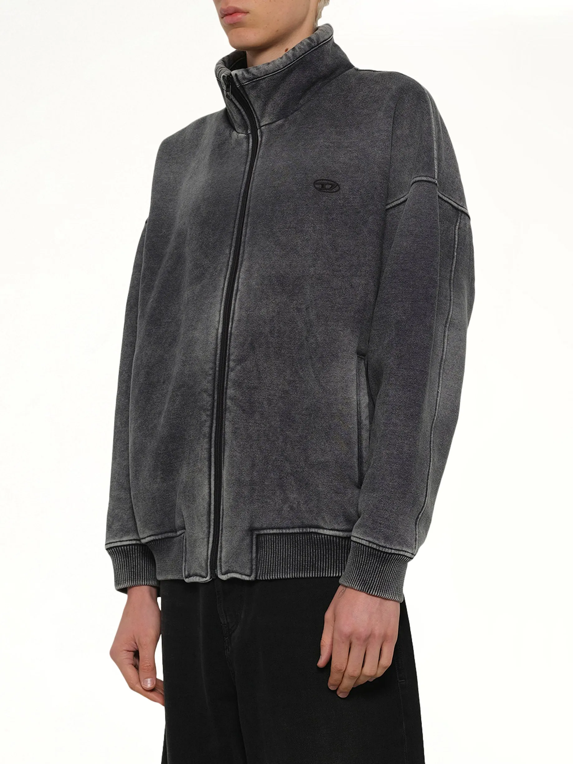 S-BATEL-V1 Zip Jacket in Grey sold by MARAIS product image thumbnail 3