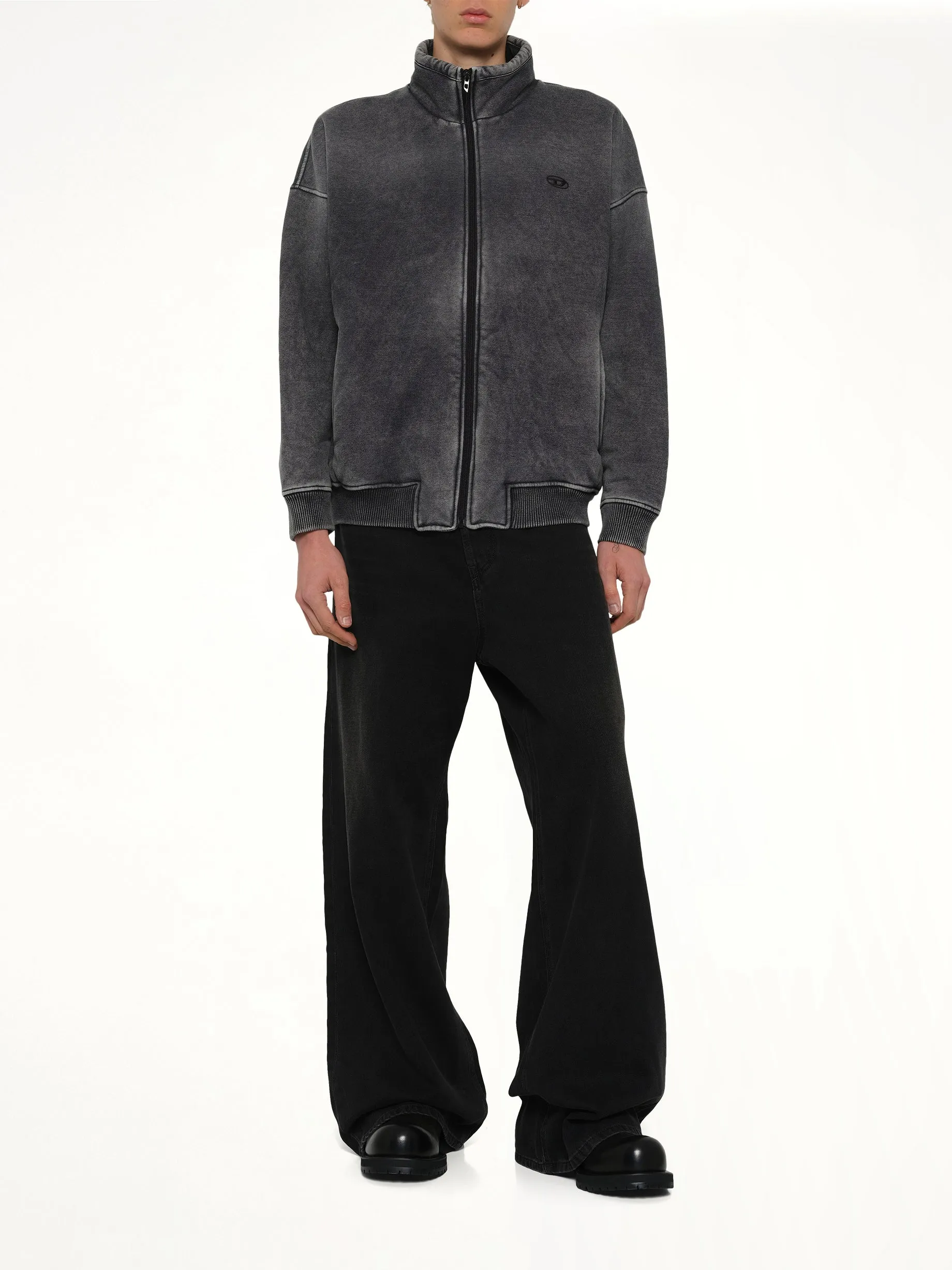 S-BATEL-V1 Zip Jacket in Grey sold by MARAIS product image thumbnail 4