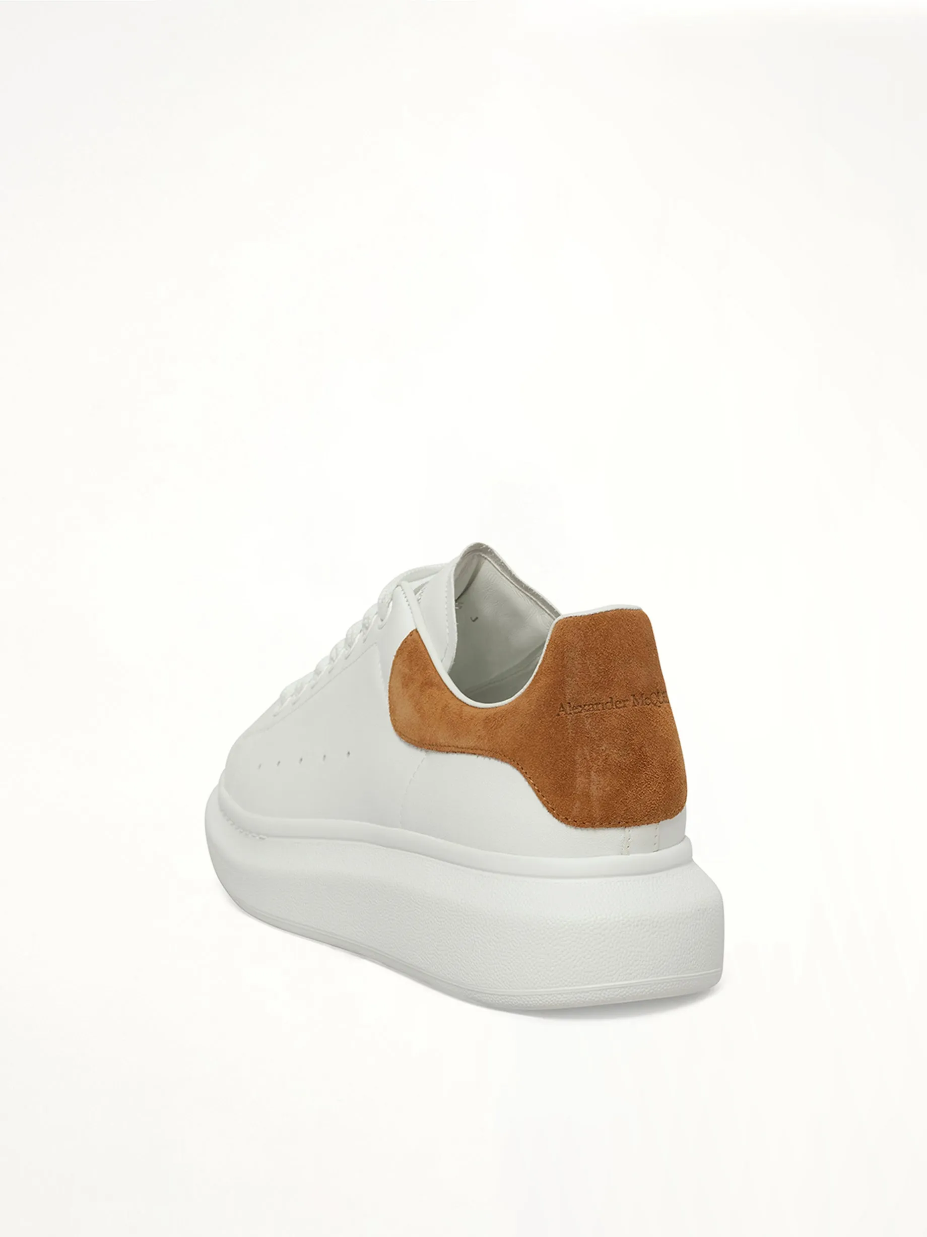 Larry Oversized Sneaker in White/Tan sold by MARAIS product image thumbnail 3