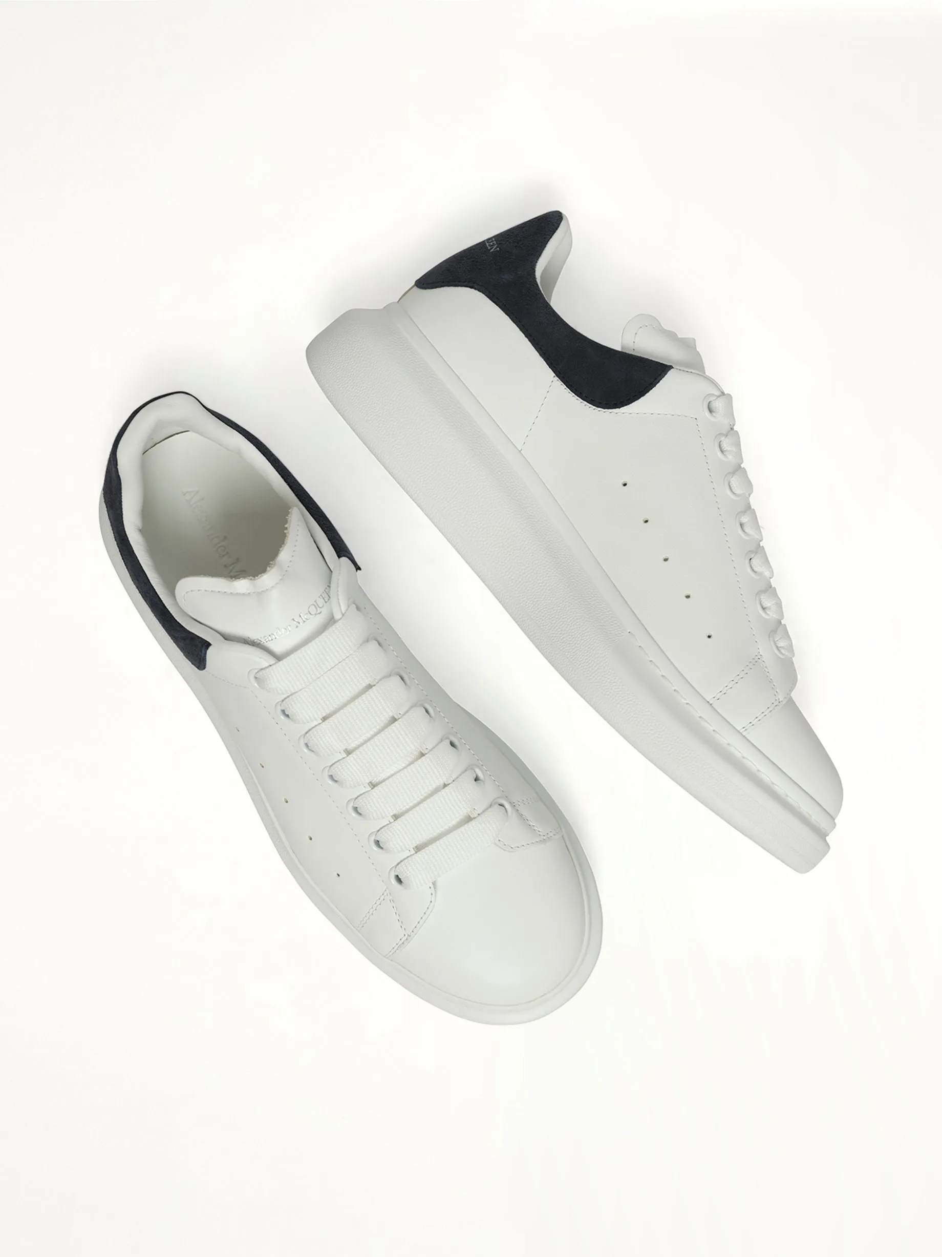 Larry Oversized Sneaker in White/Blue Grey sold by MARAIS product image thumbnail 4