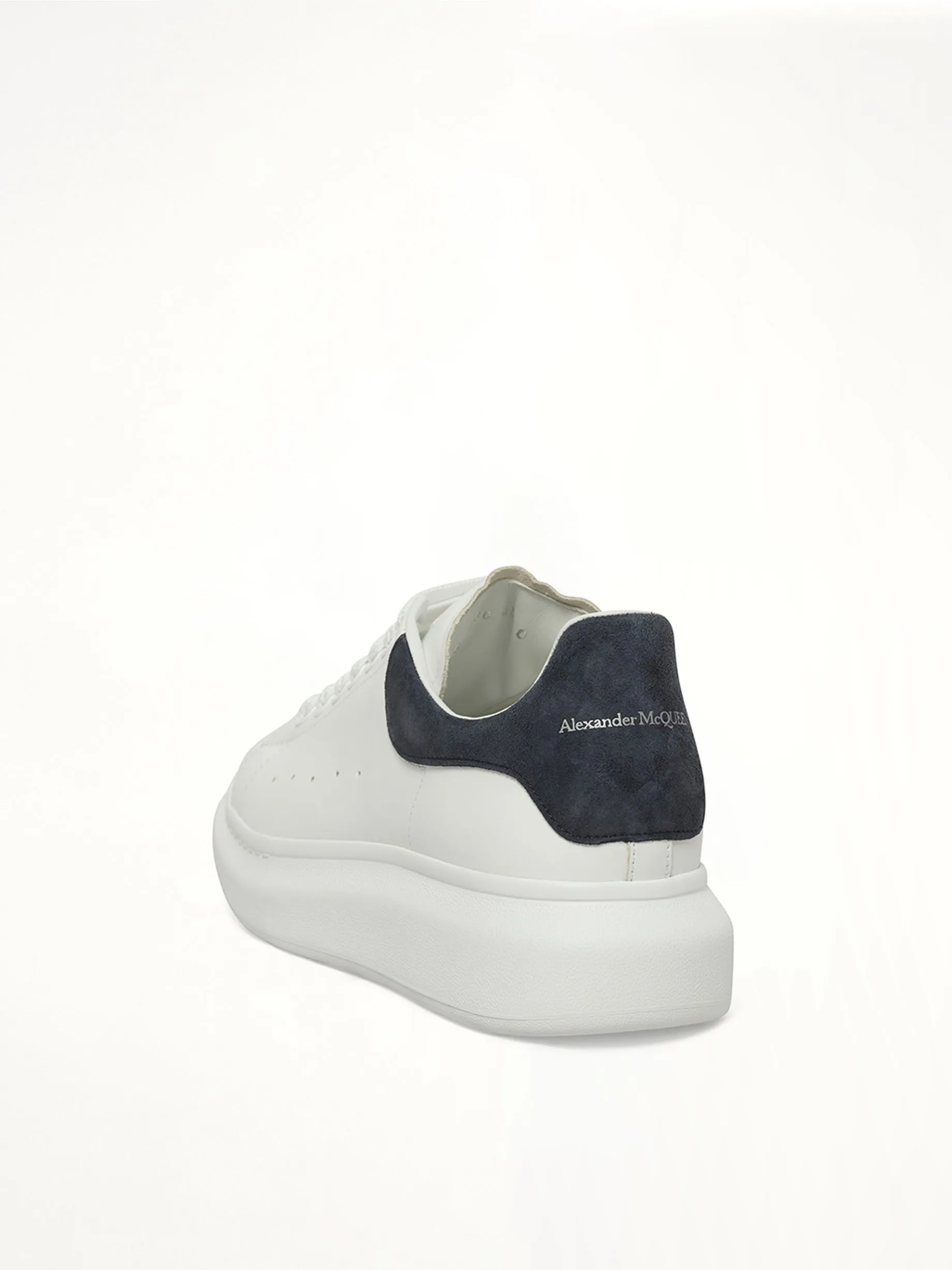 Larry Oversized Sneaker in White/Blue Grey sold by MARAIS product image thumbnail 3