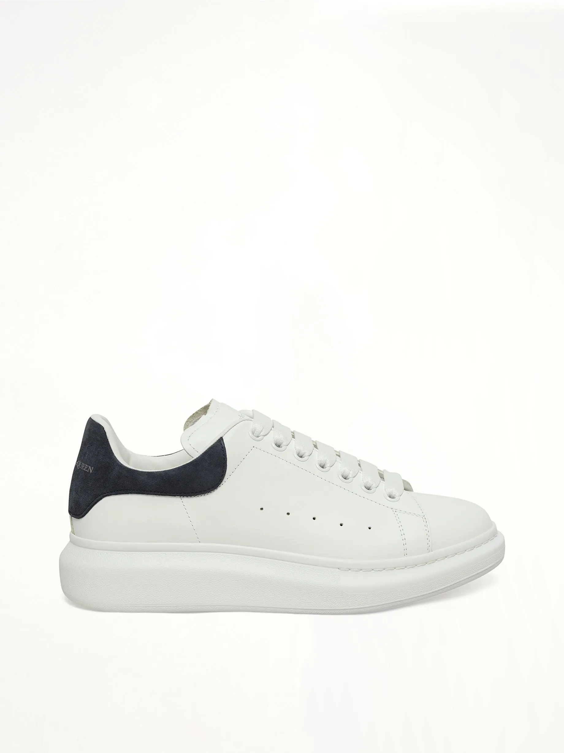 Larry Oversized Sneaker in White/Blue Grey sold by MARAIS
