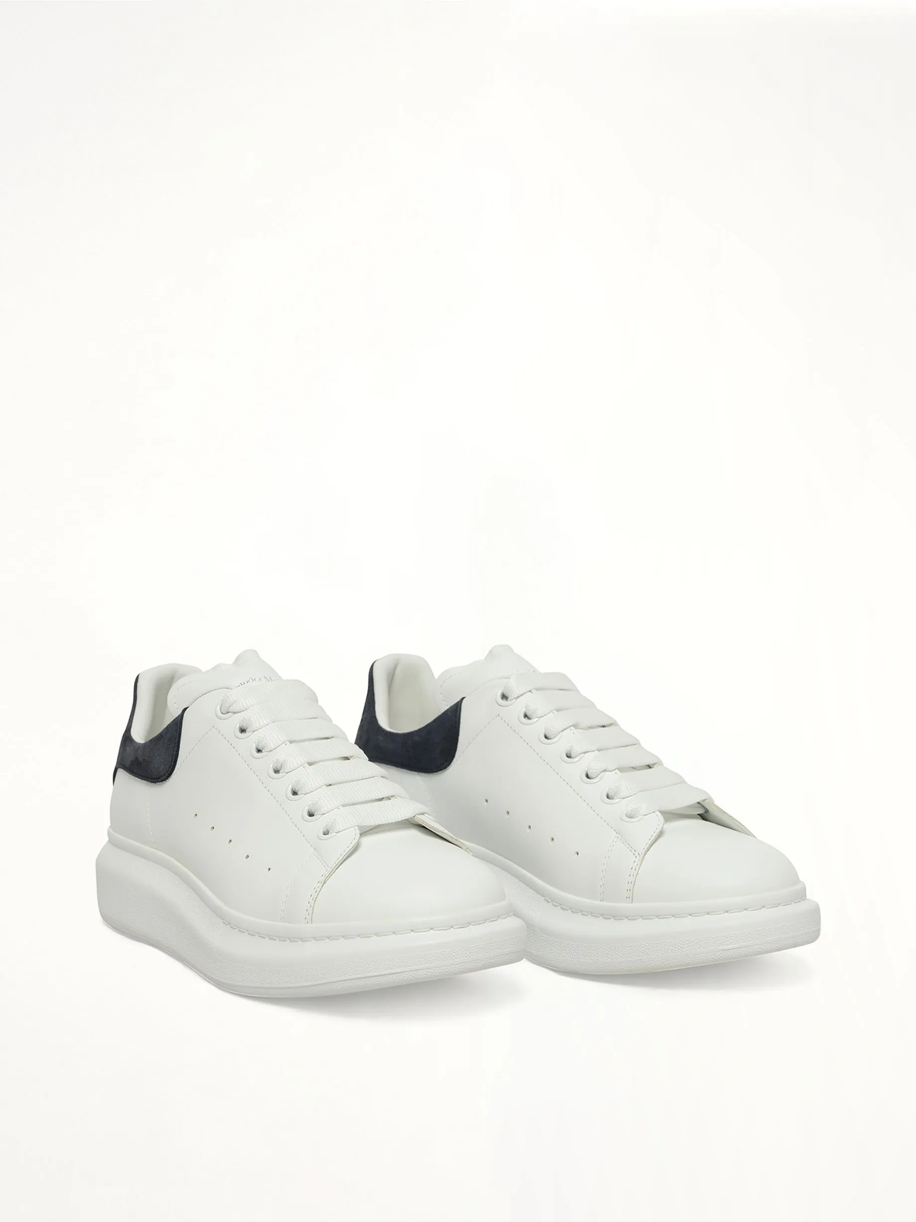Larry Oversized Sneaker in White/Blue Grey sold by MARAIS product image thumbnail 2