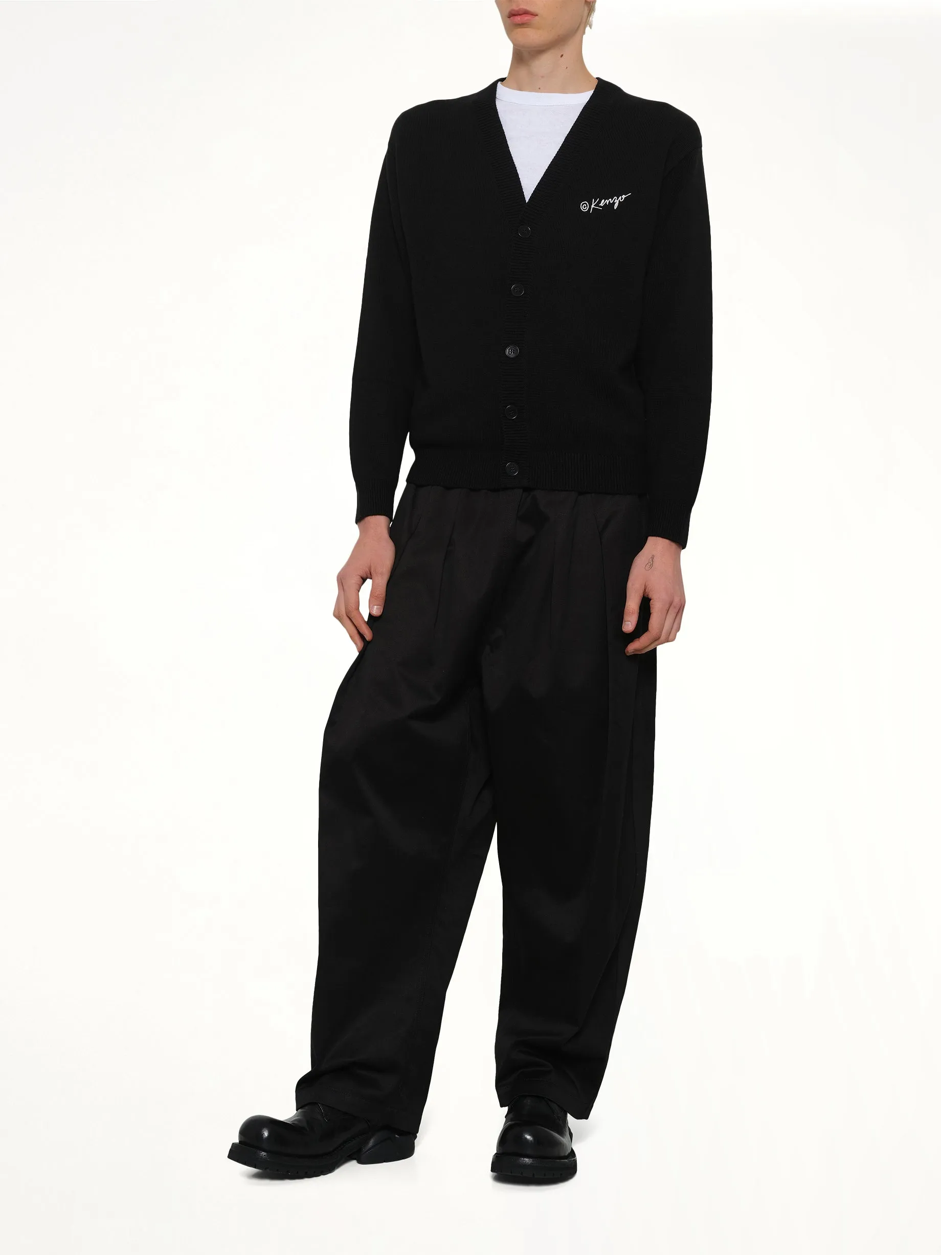 Kenzo Wild Tiger Cardigan in Black sold by MARAIS product image thumbnail 4