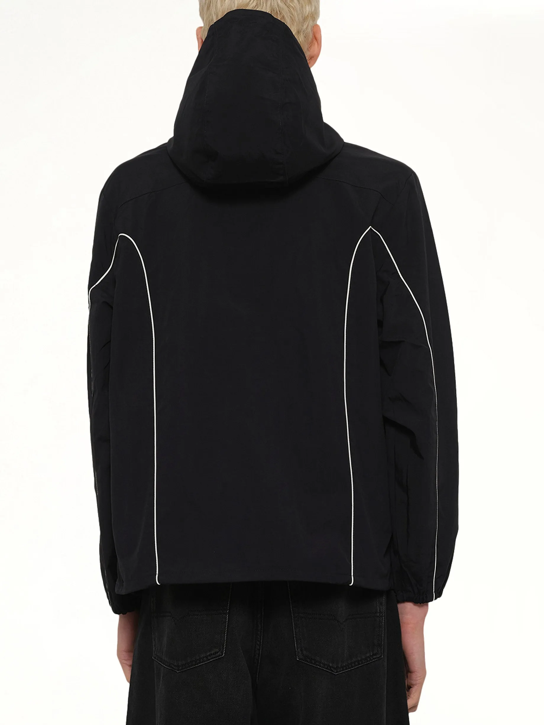 J-HIVES-WRD Jacket in Black sold by MARAIS product image thumbnail 5