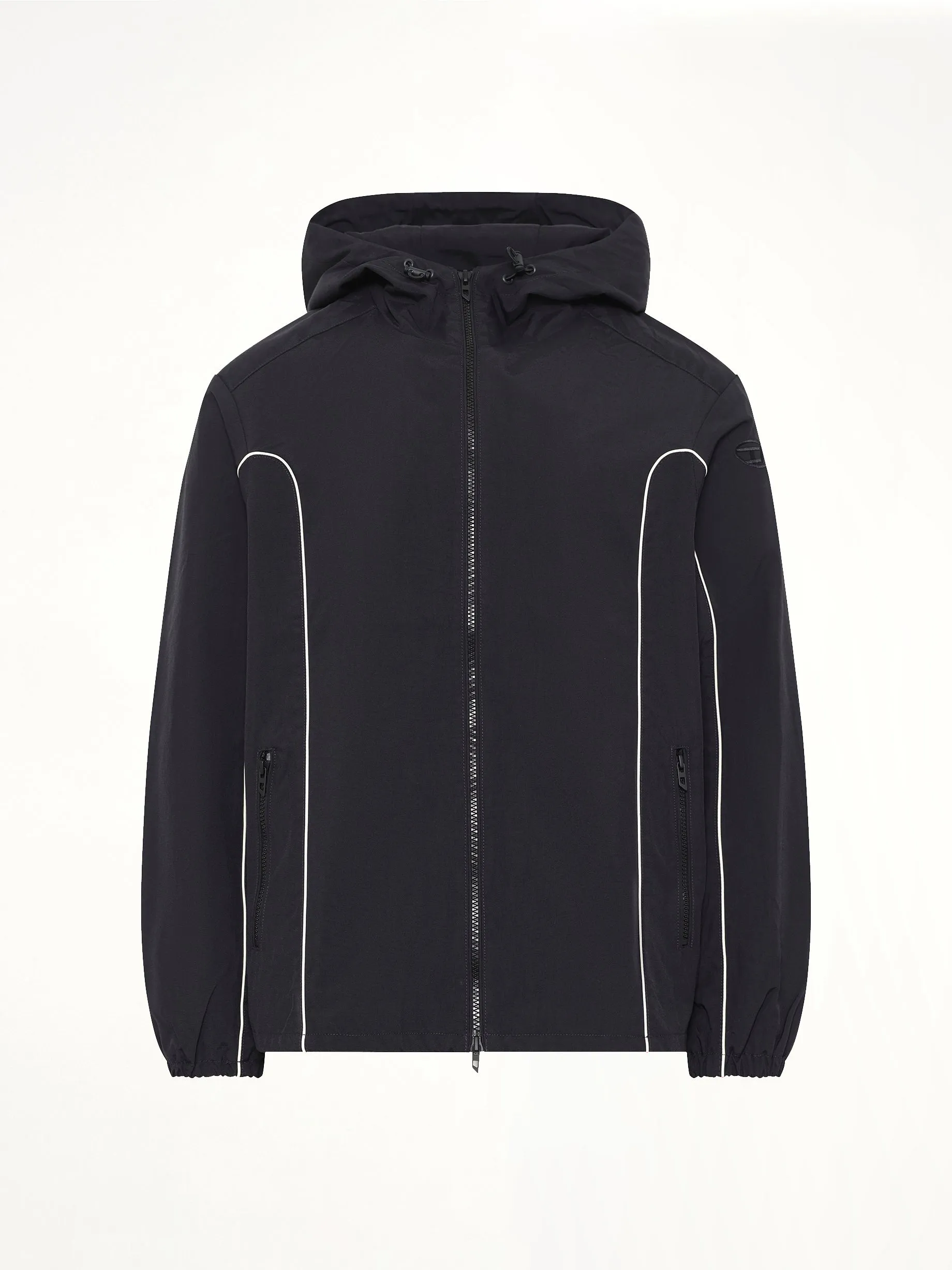J-HIVES-WRD Jacket in Black sold by MARAIS product image thumbnail 2