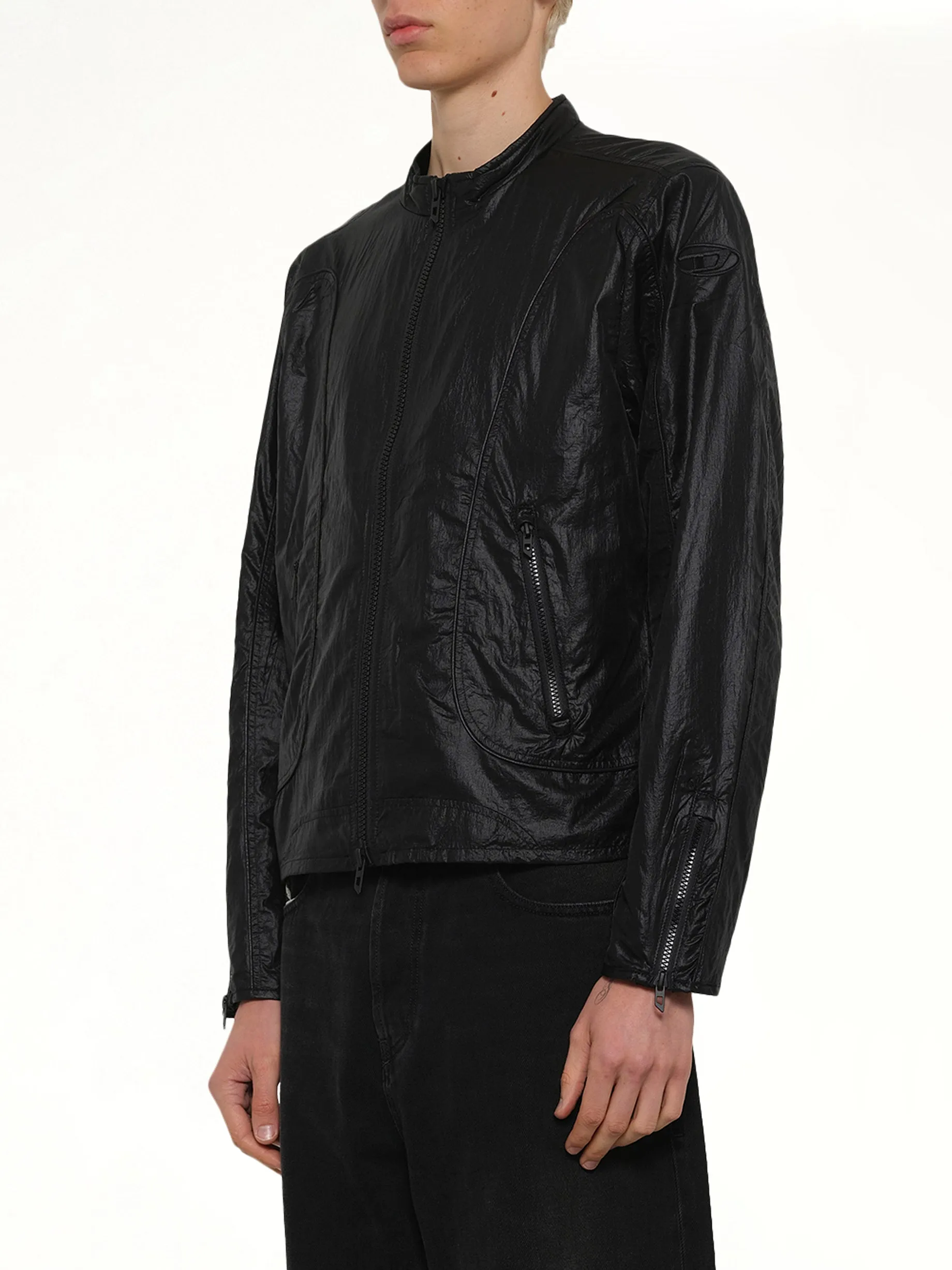 J-CLAYS-WRD Jacket in Black sold by MARAIS product image thumbnail 3