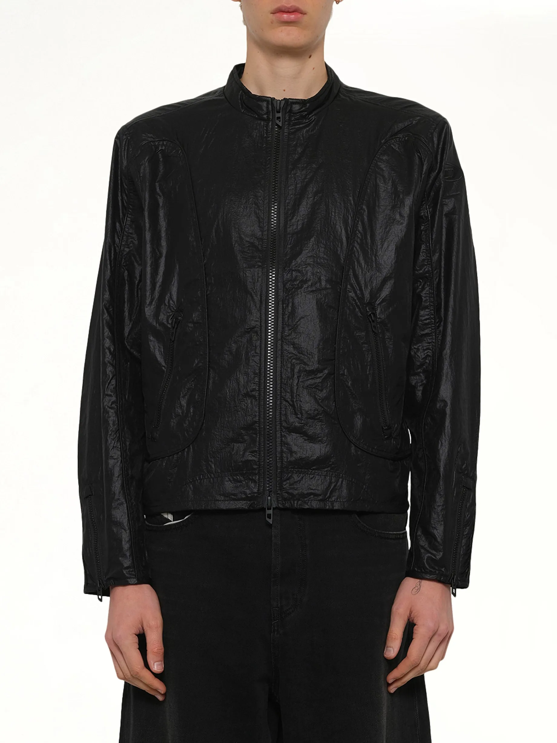 J-CLAYS-WRD Jacket in Black sold by MARAIS