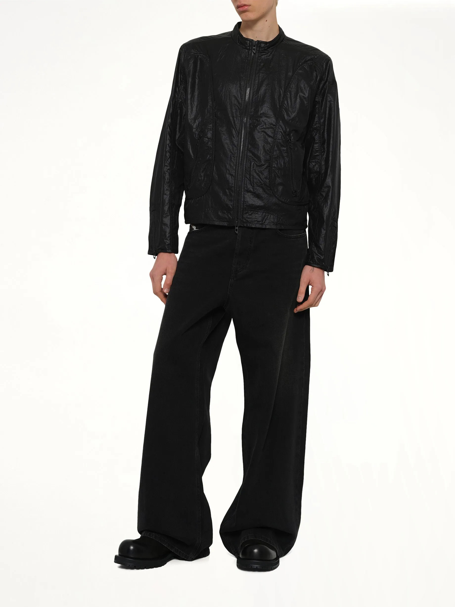 J-CLAYS-WRD Jacket in Black sold by MARAIS product image thumbnail 4