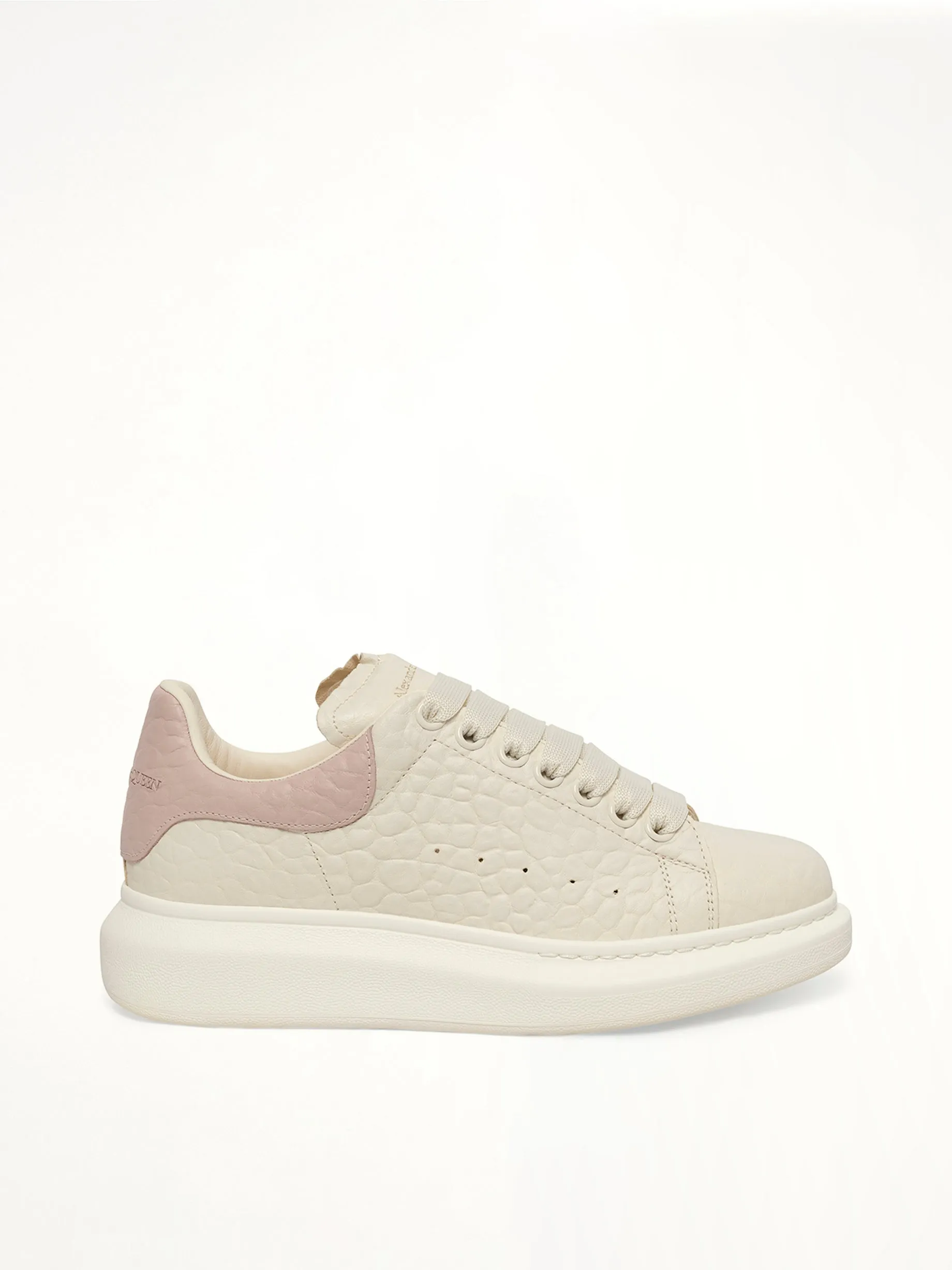 Dumbo Leather Larry Sneaker in Off White/Patcho sold by MARAIS