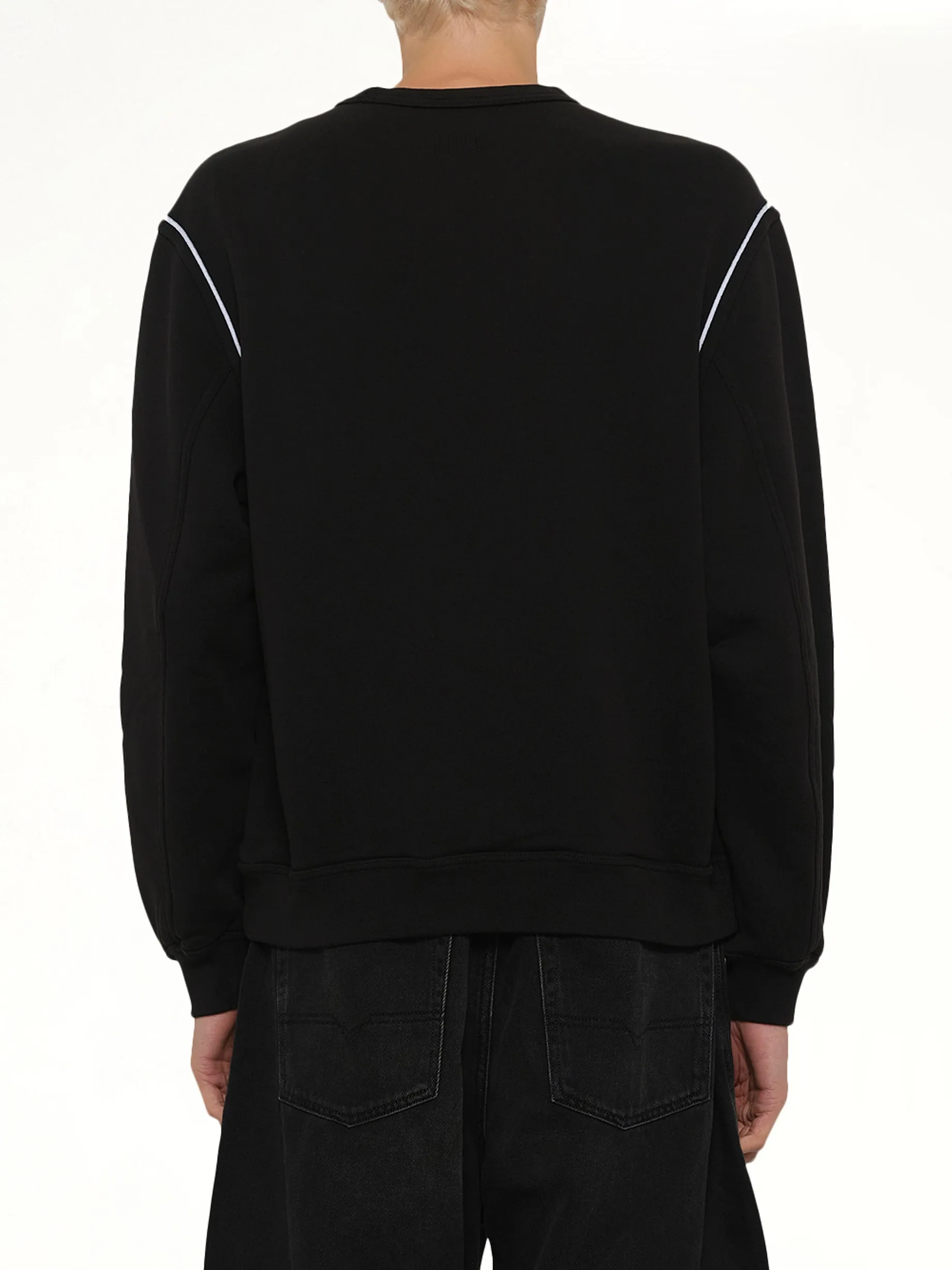 Boke Flower 2.0 Embroidered Classic Sweatshirt in Black sold by MARAIS product image thumbnail 5