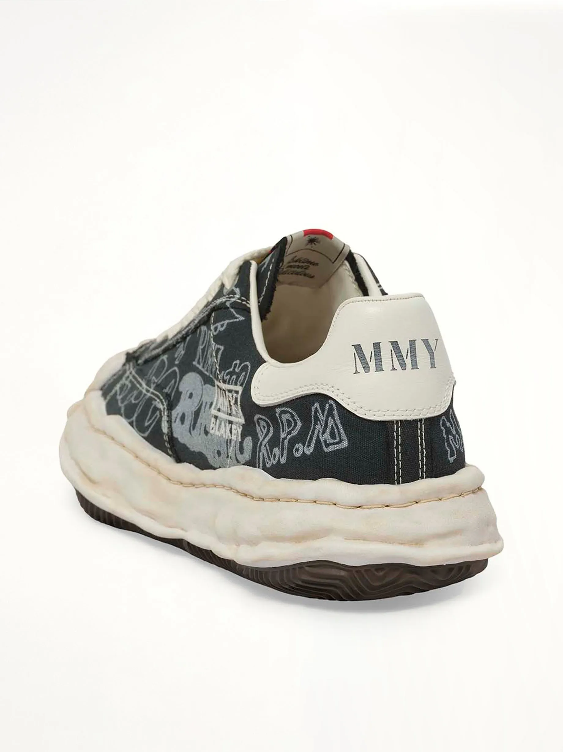 Blakey OG Graffiti Printed Sneaker in Black sold by MARAIS product image thumbnail 3