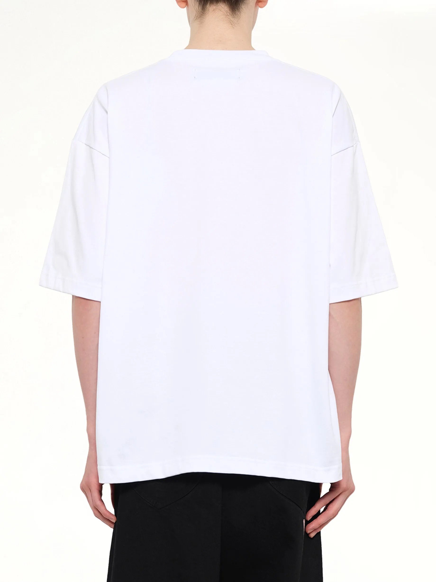 Instrumental Heavy Weight Pocket T-Shirt in White sold by MARAIS product image thumbnail 5
