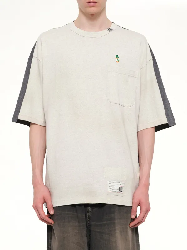 Combined T-Shirt in White sold by MARAIS