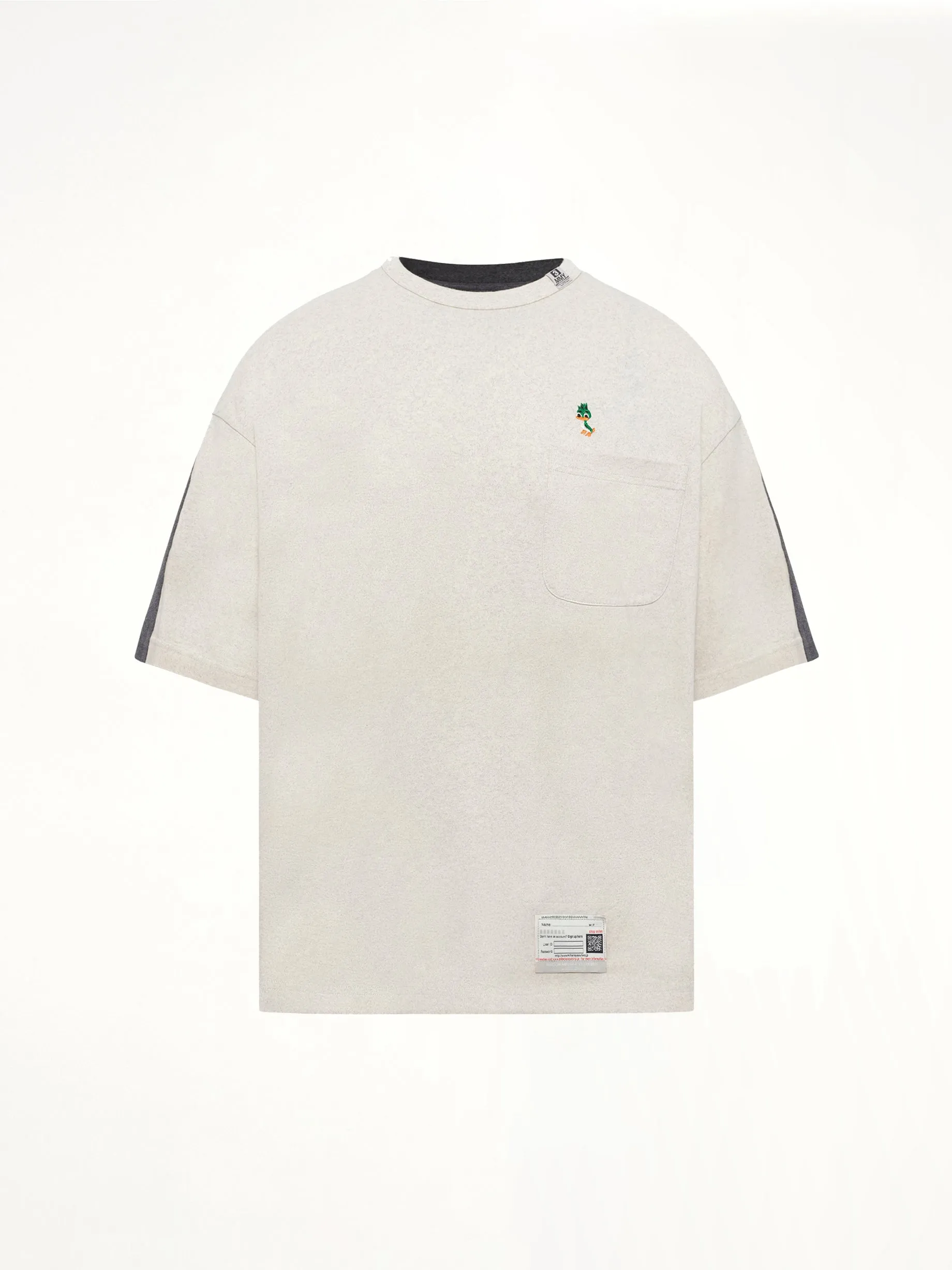 Combined T-Shirt in White sold by MARAIS product image thumbnail 2