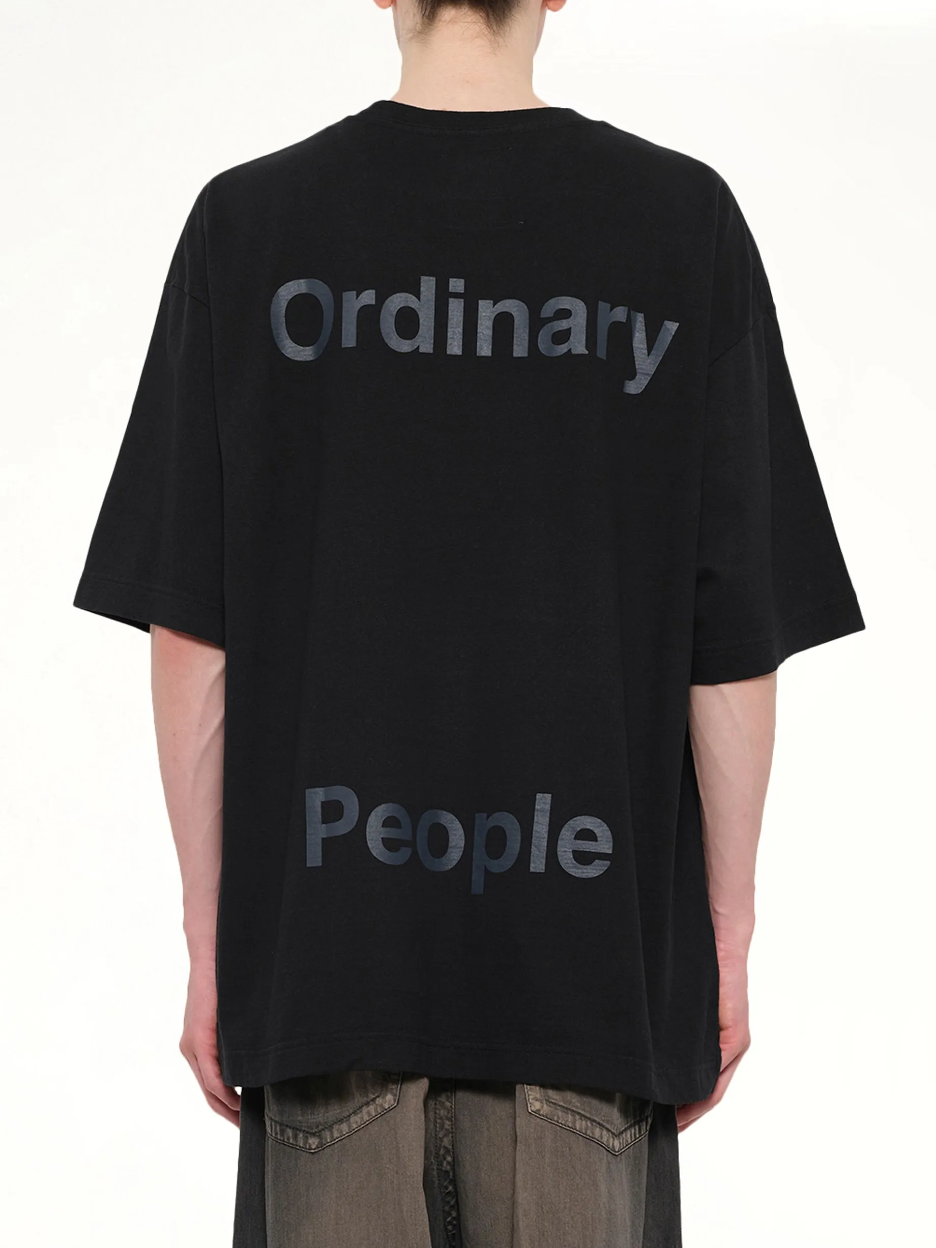 Leon Printed T-Shirt in Black sold by MARAIS product image thumbnail 5