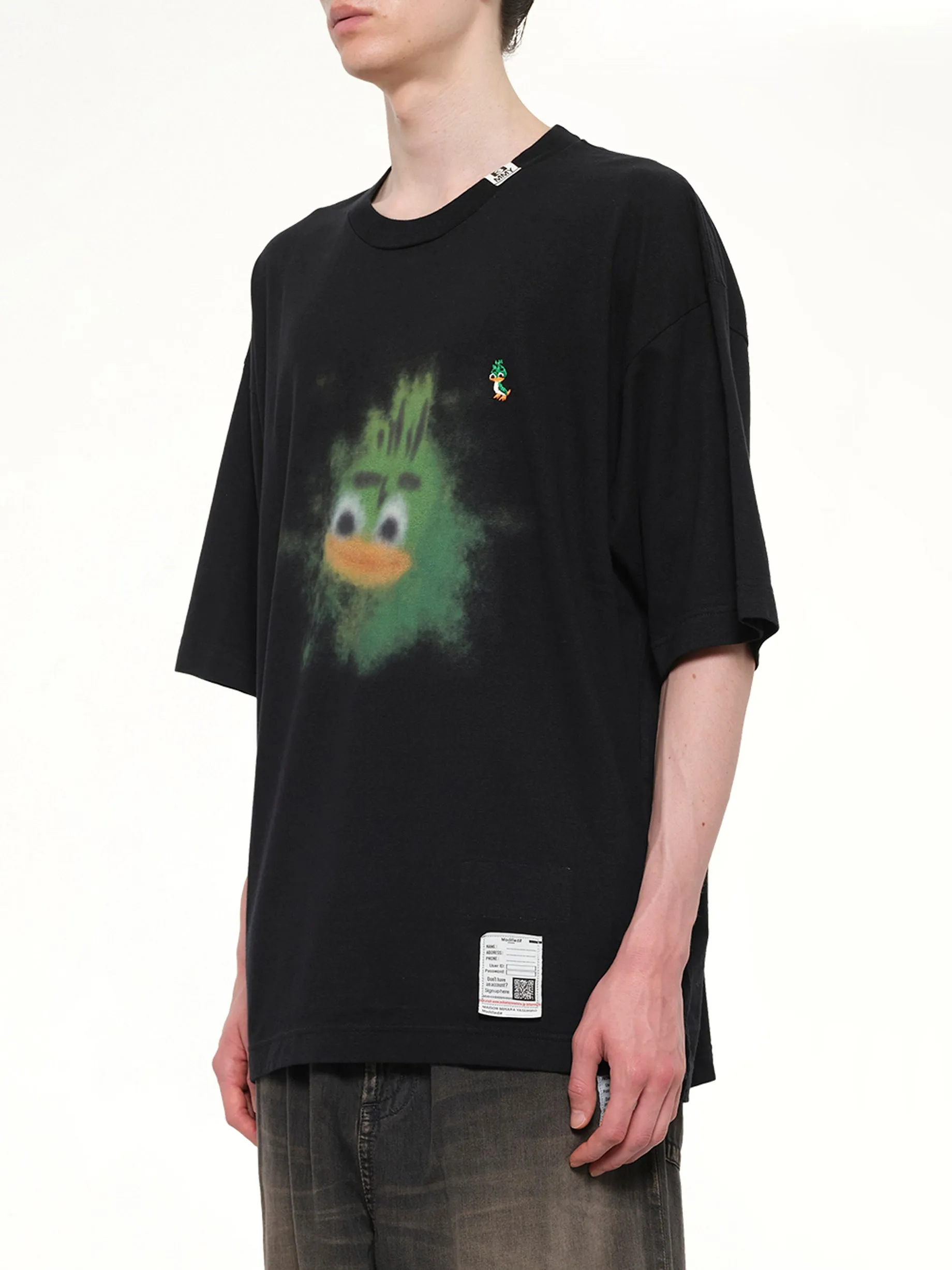 Leon Printed T-Shirt in Black sold by MARAIS product image thumbnail 3