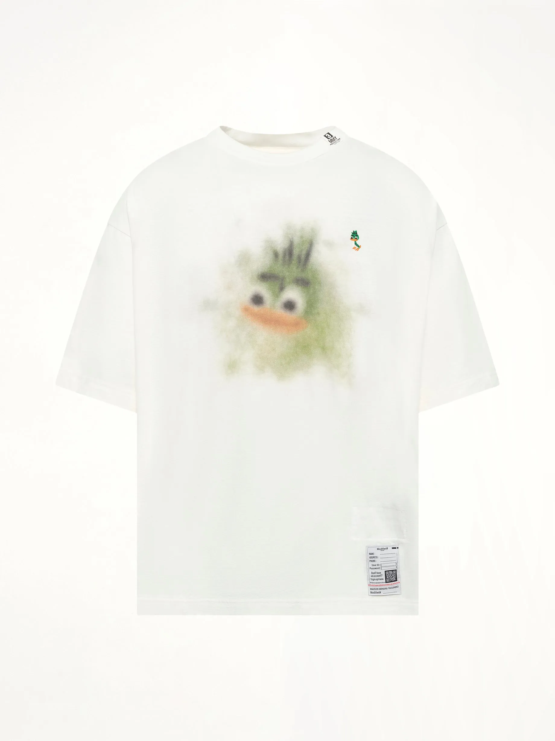 Leon Printed T-Shirt in White sold by MARAIS product image thumbnail 2
