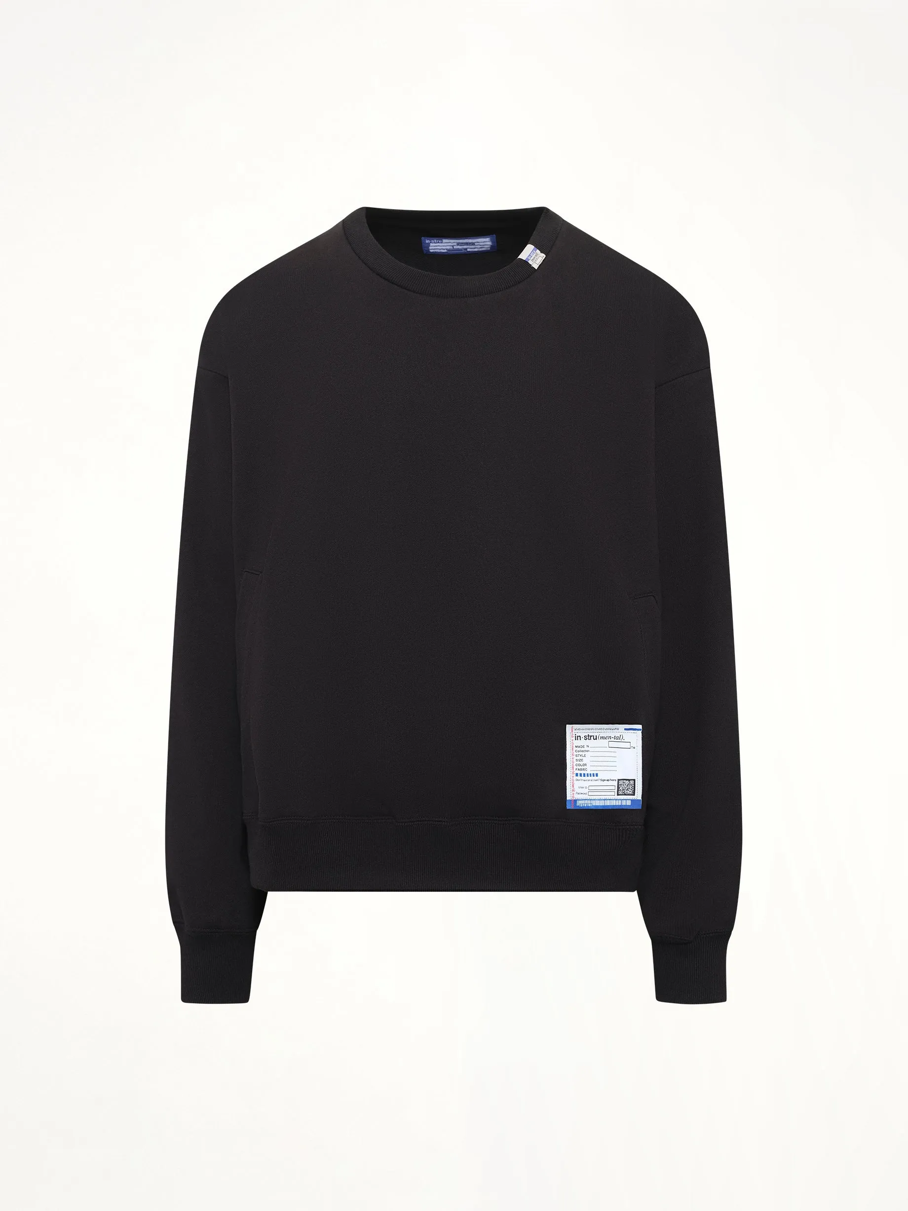 Instrumental Heavy Weight French Terry Sweatshirt in Black sold by MARAIS product image thumbnail 2