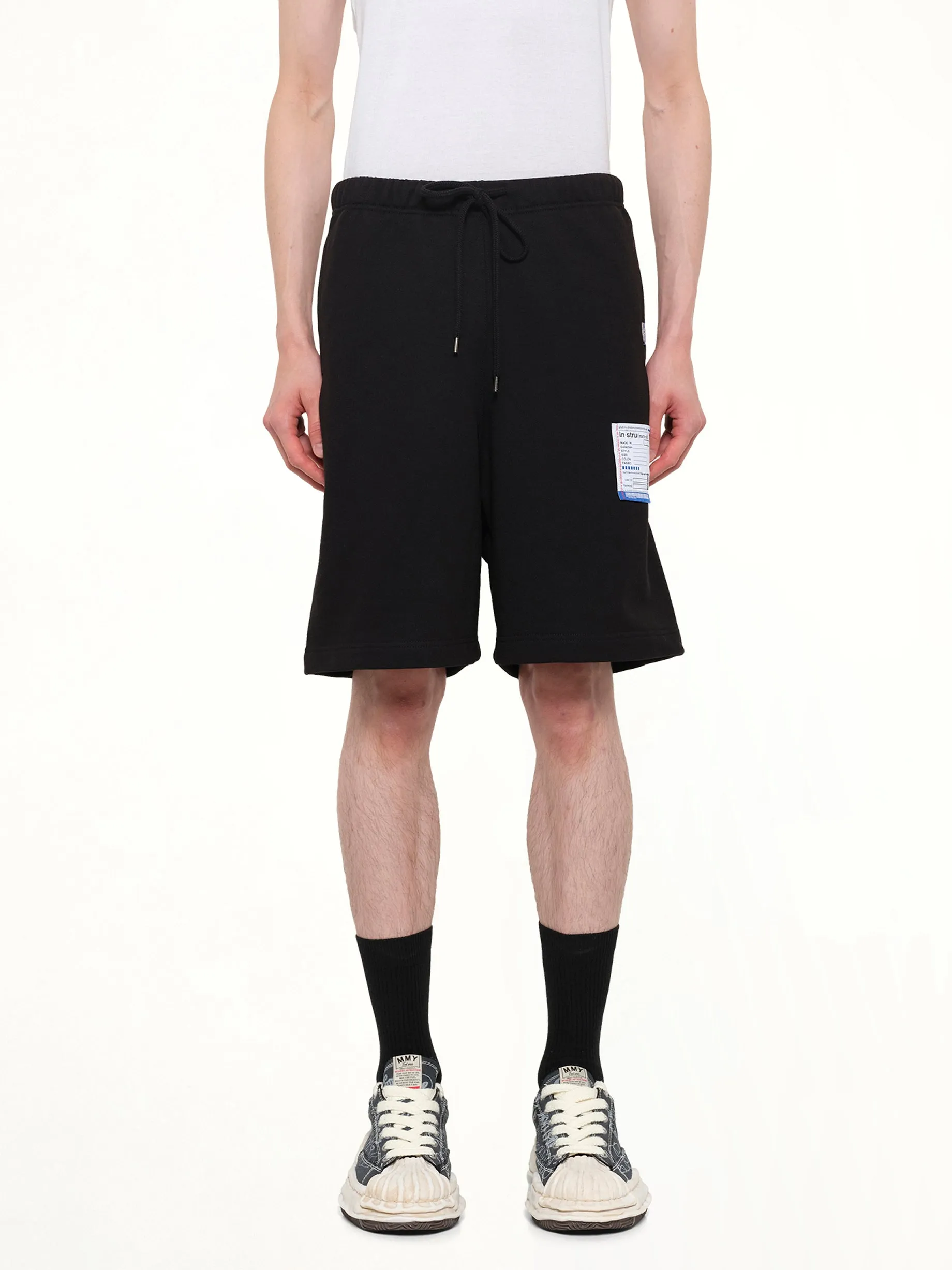 Instrumental Heavy Weight Easy Shorts in Black sold by MARAIS