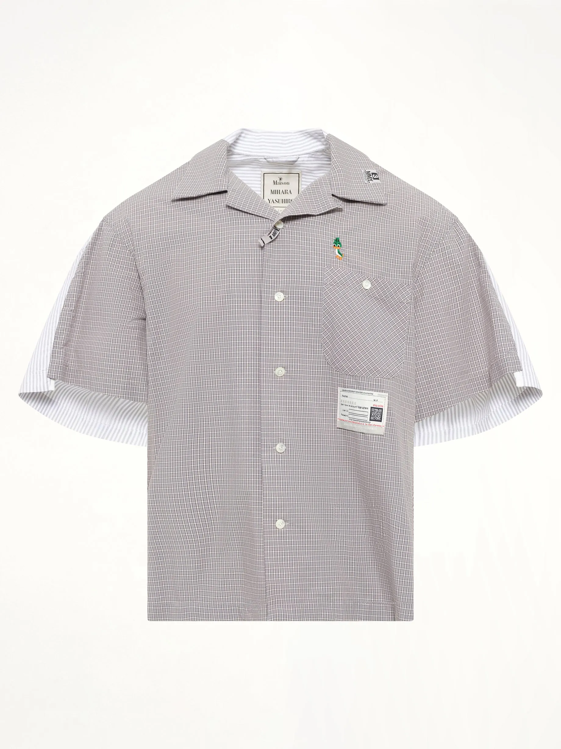 Combined Shirts in Gray sold by MARAIS product image thumbnail 2