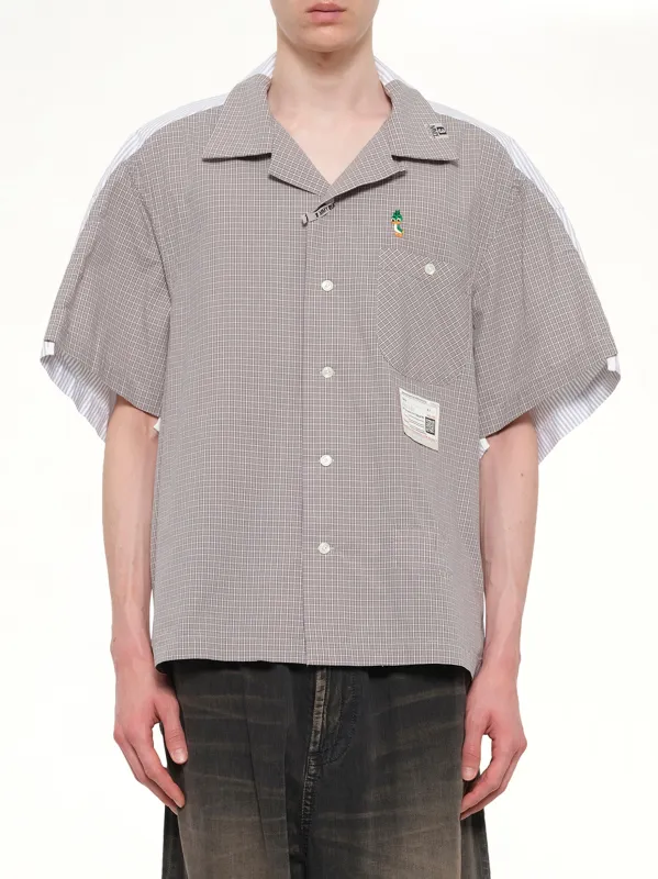 Combined Shirts in Gray made by Maison MIHARA YASUHIRO