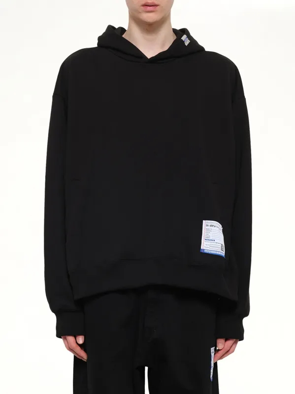 Instrumental Heavy Weight Hoodie in Black made by Maison MIHARA YASUHIRO