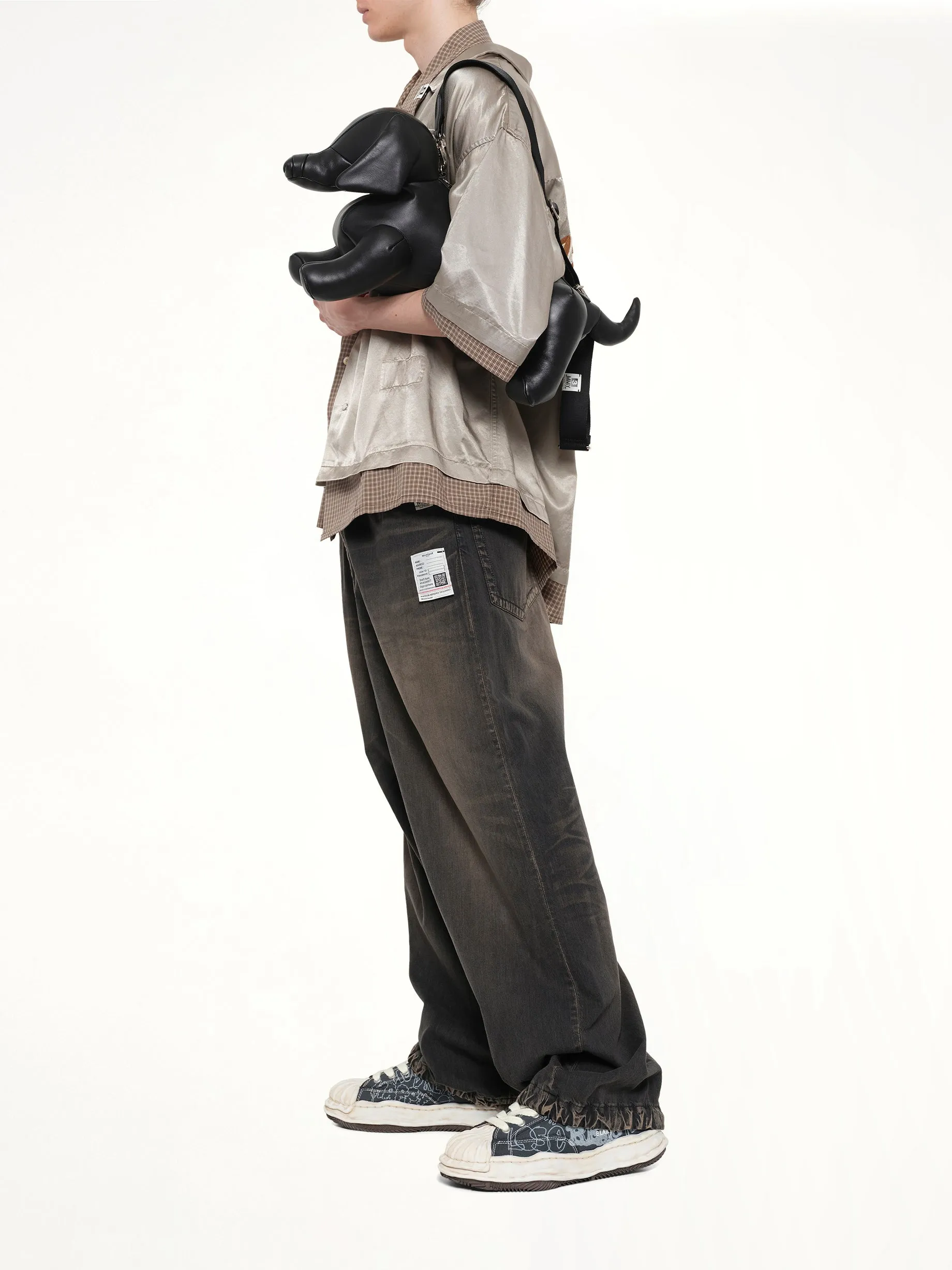 Medium Dachshund Bag in Black sold by MARAIS product image thumbnail 4