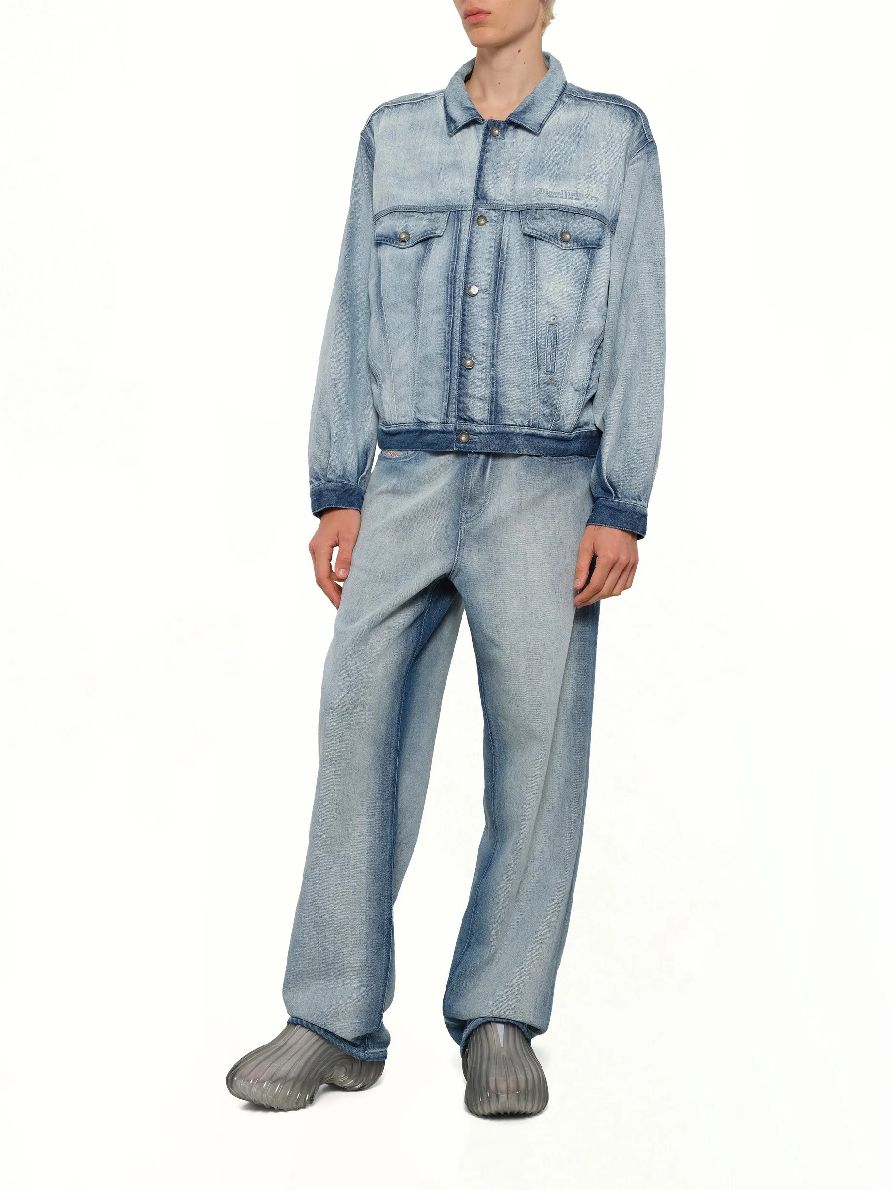 2001 D-MACRO-FSI2 Jeans in Blue sold by MARAIS product image thumbnail 4