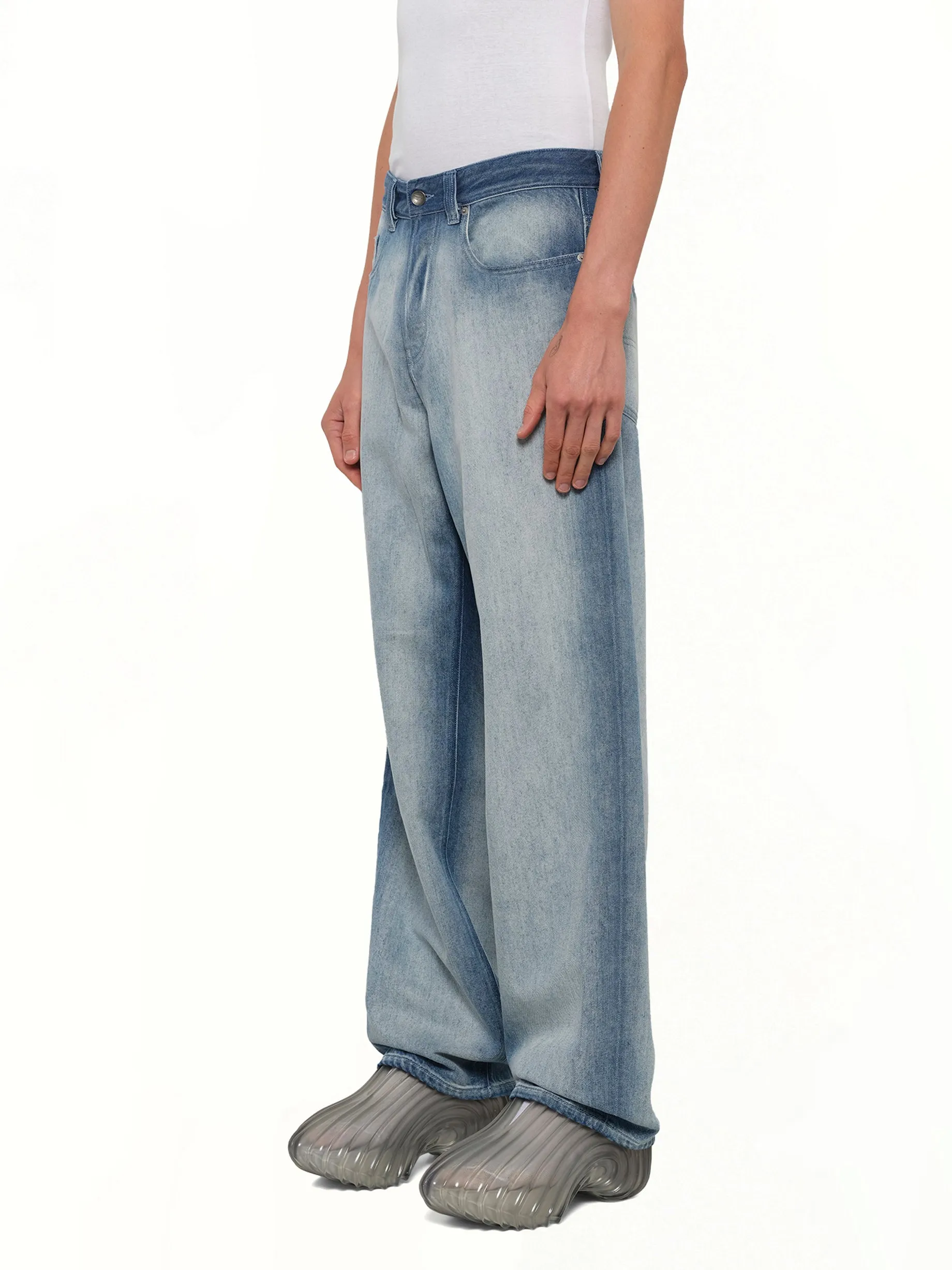 2001 D-MACRO-FSI2 Jeans in Blue sold by MARAIS product image thumbnail 3