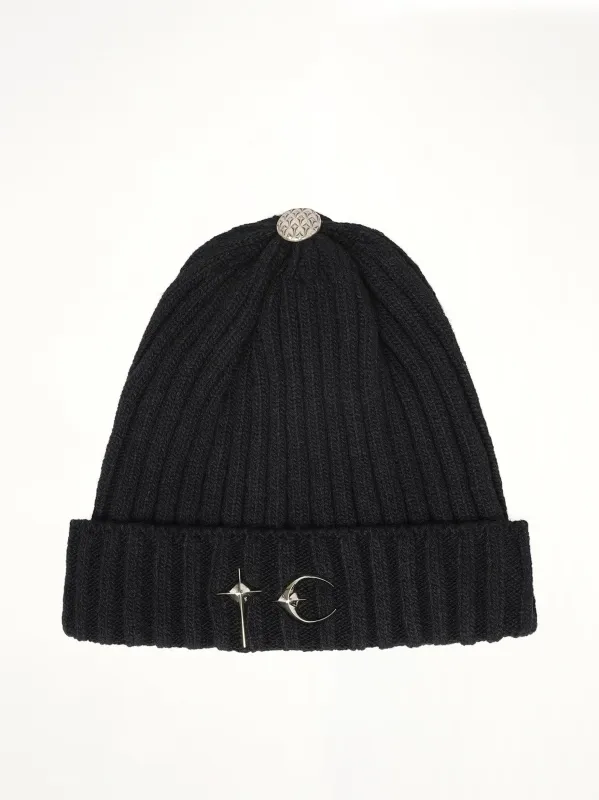 TC Basic Beanie in Black sold by MARAIS