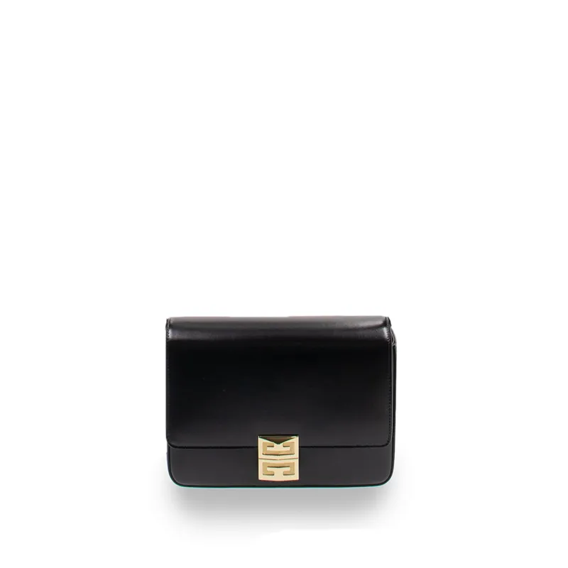 Medium 4G Xbody Bag in Box Leather Black made by Givenchy