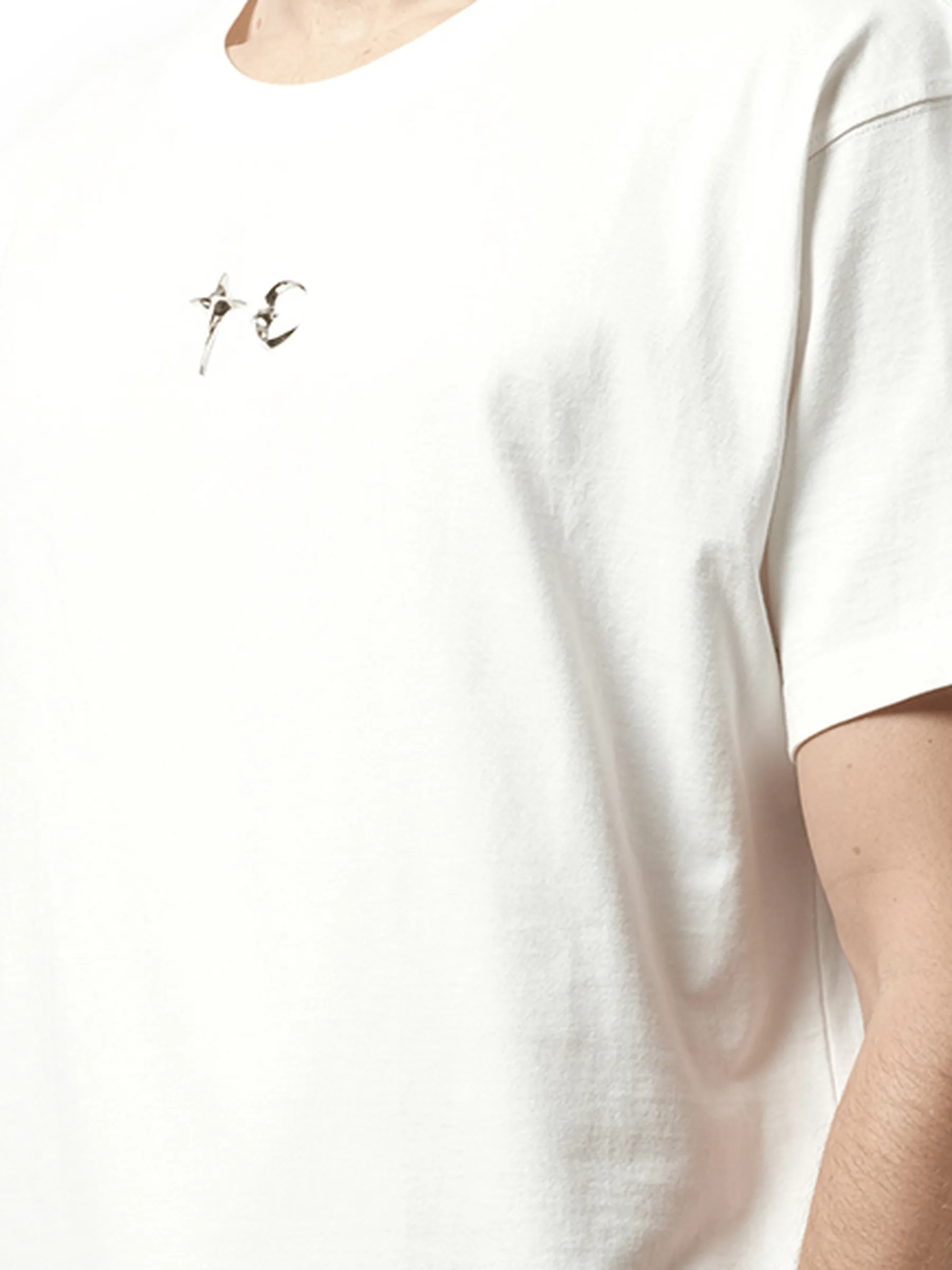Basic T-Shirt in Ivory sold by MARAIS product image thumbnail 3