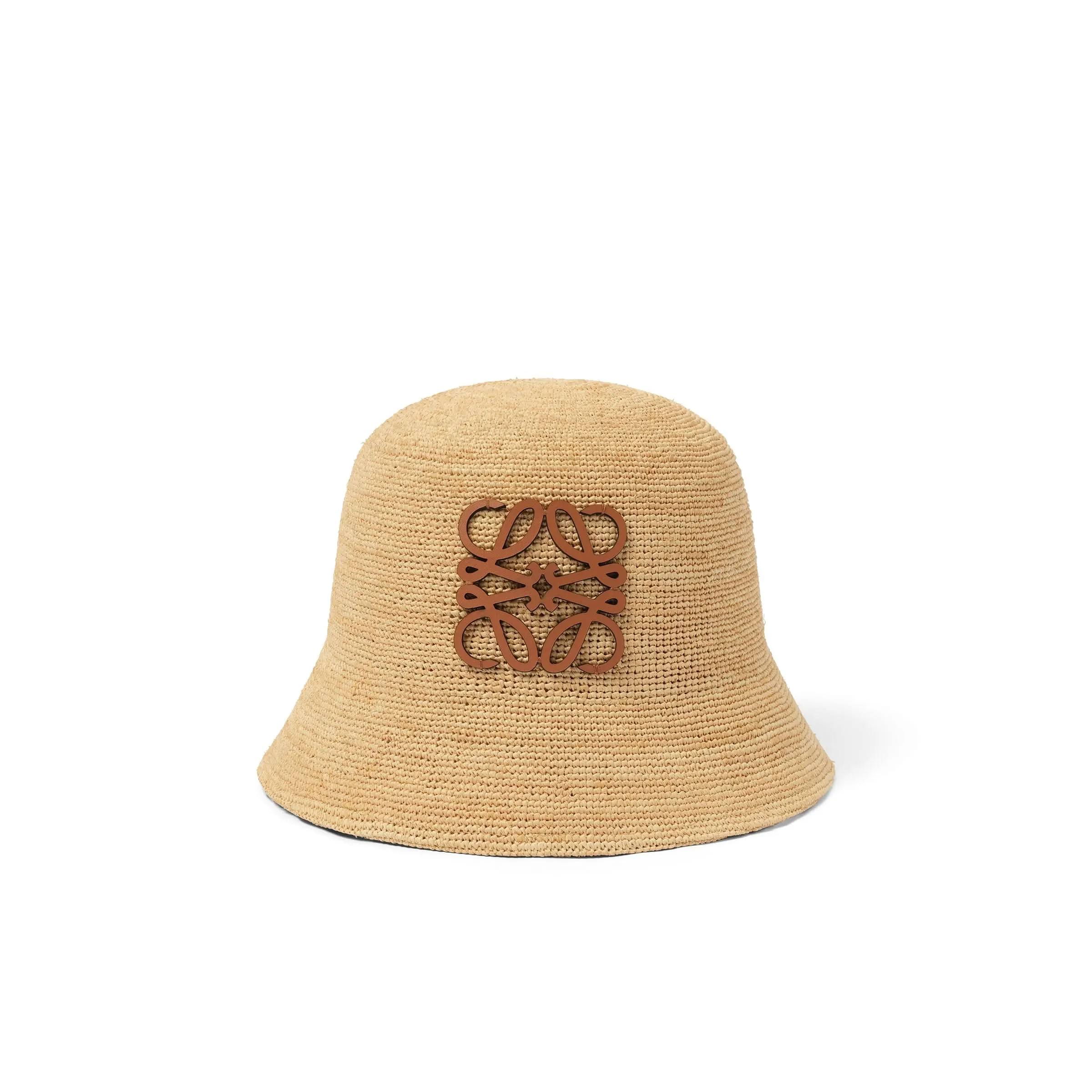 Raffia Bucket Hat in Natural sold by MARAIS
