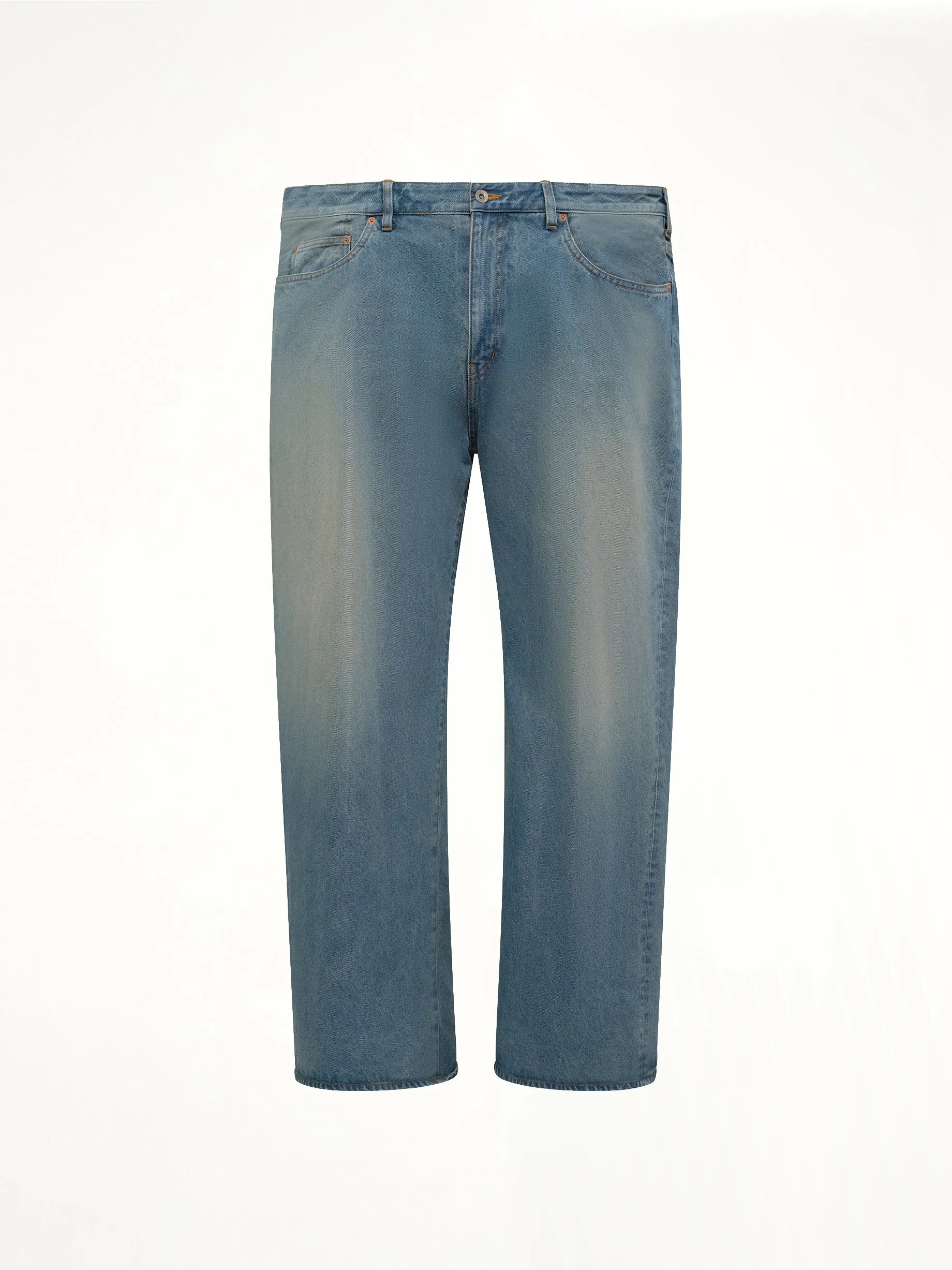 Floating Waist Denim Pants in Indigo sold by MARAIS product image thumbnail 2