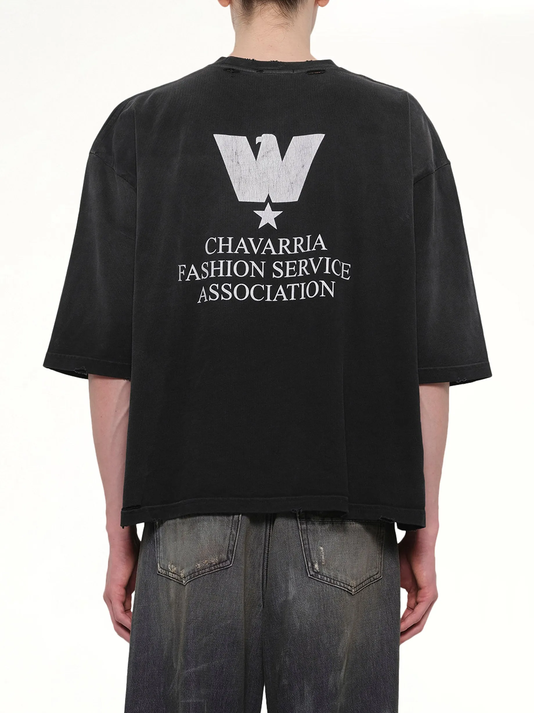 Fashion Service Association Buffalo T-Shirt in Black sold by MARAIS product image thumbnail 5