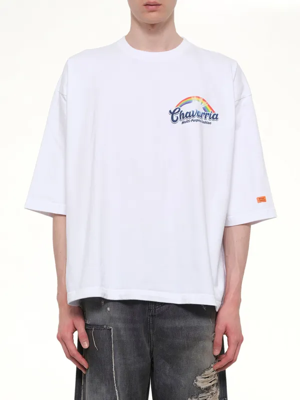 Fabuloso Buffalo T-Shirt in White made by Willy Chavarria