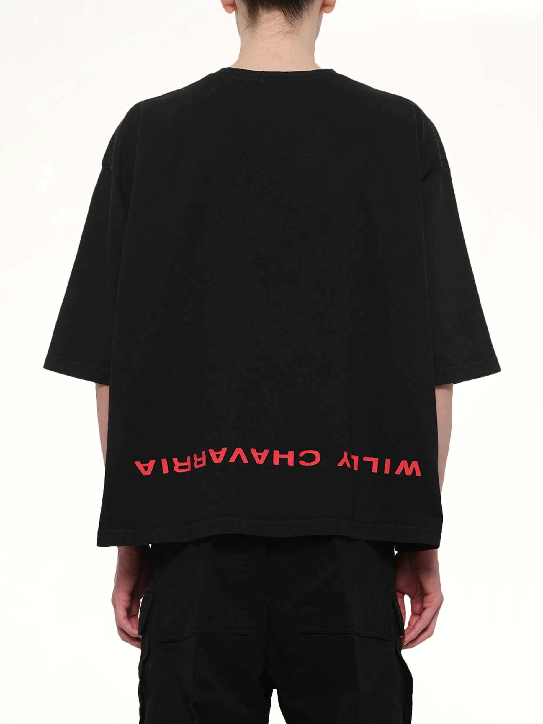 Welcome To America Buffalo T-Shirt in Black sold by MARAIS product image thumbnail 5