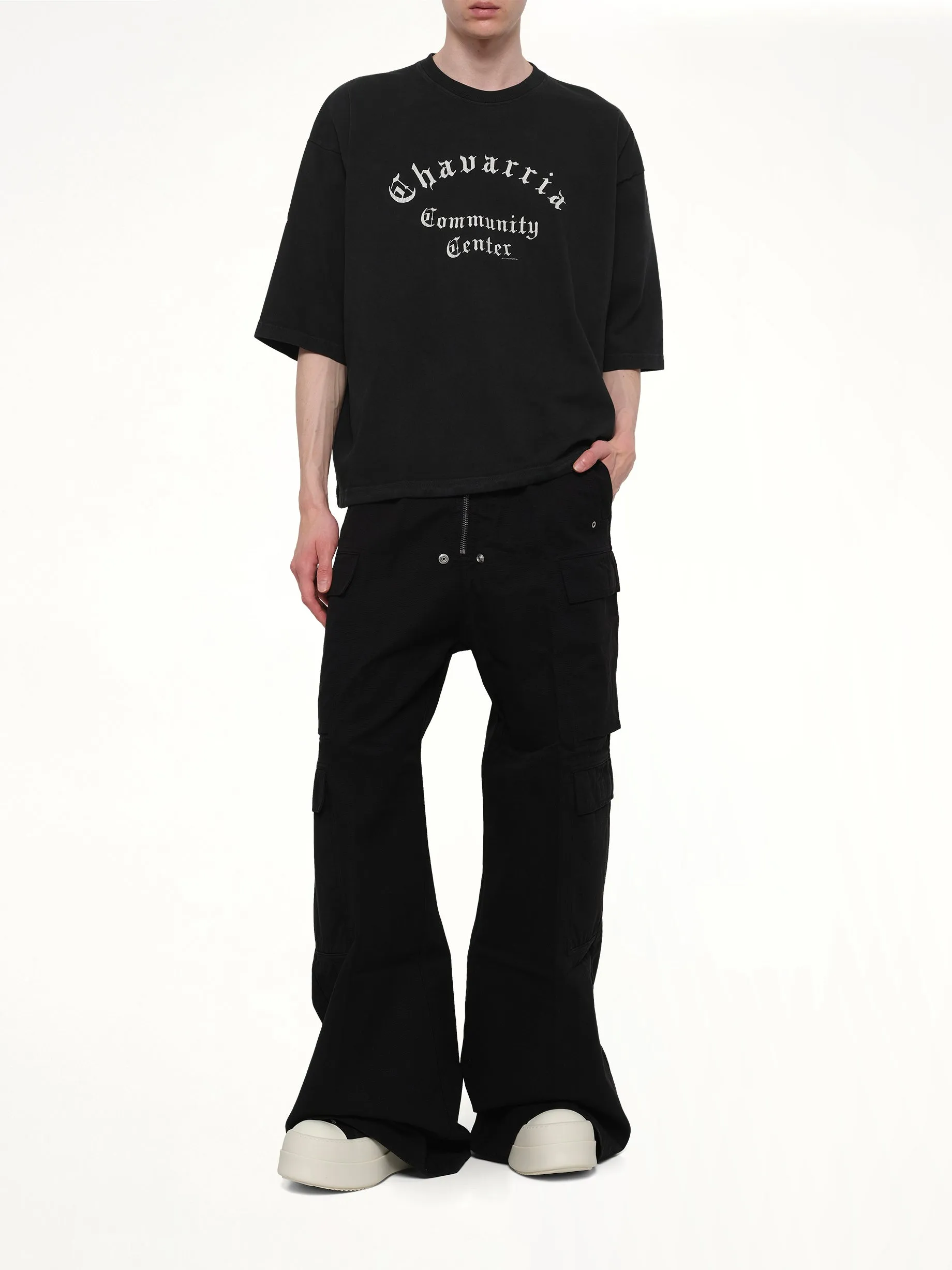 Chavarria Community Center Buffalo T-Shirt in Black sold by MARAIS product image thumbnail 4