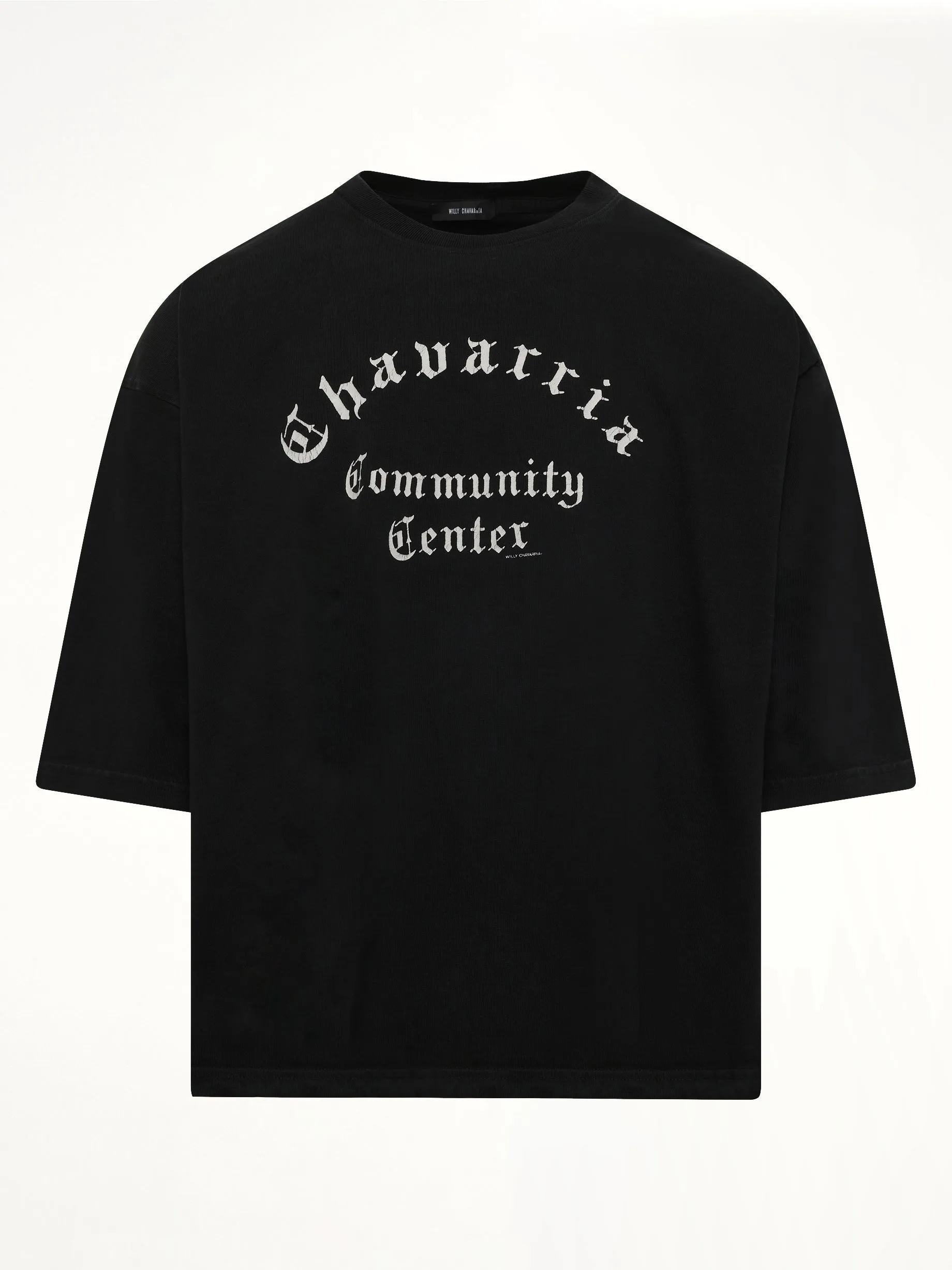 Chavarria Community Center Buffalo T-Shirt in Black sold by MARAIS product image thumbnail 2
