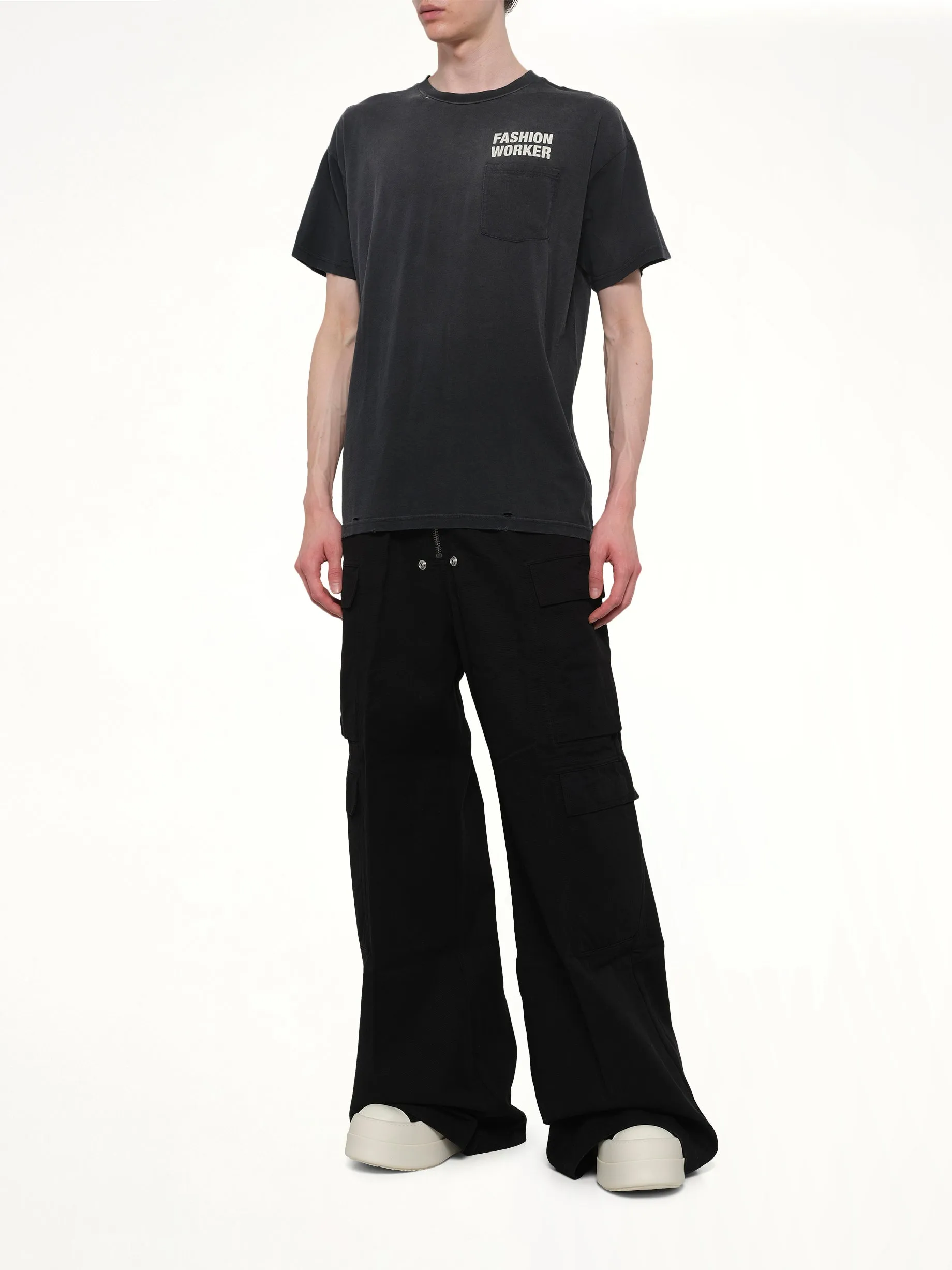 Fashion Worker Easy T-Shirt in Black sold by MARAIS product image thumbnail 4