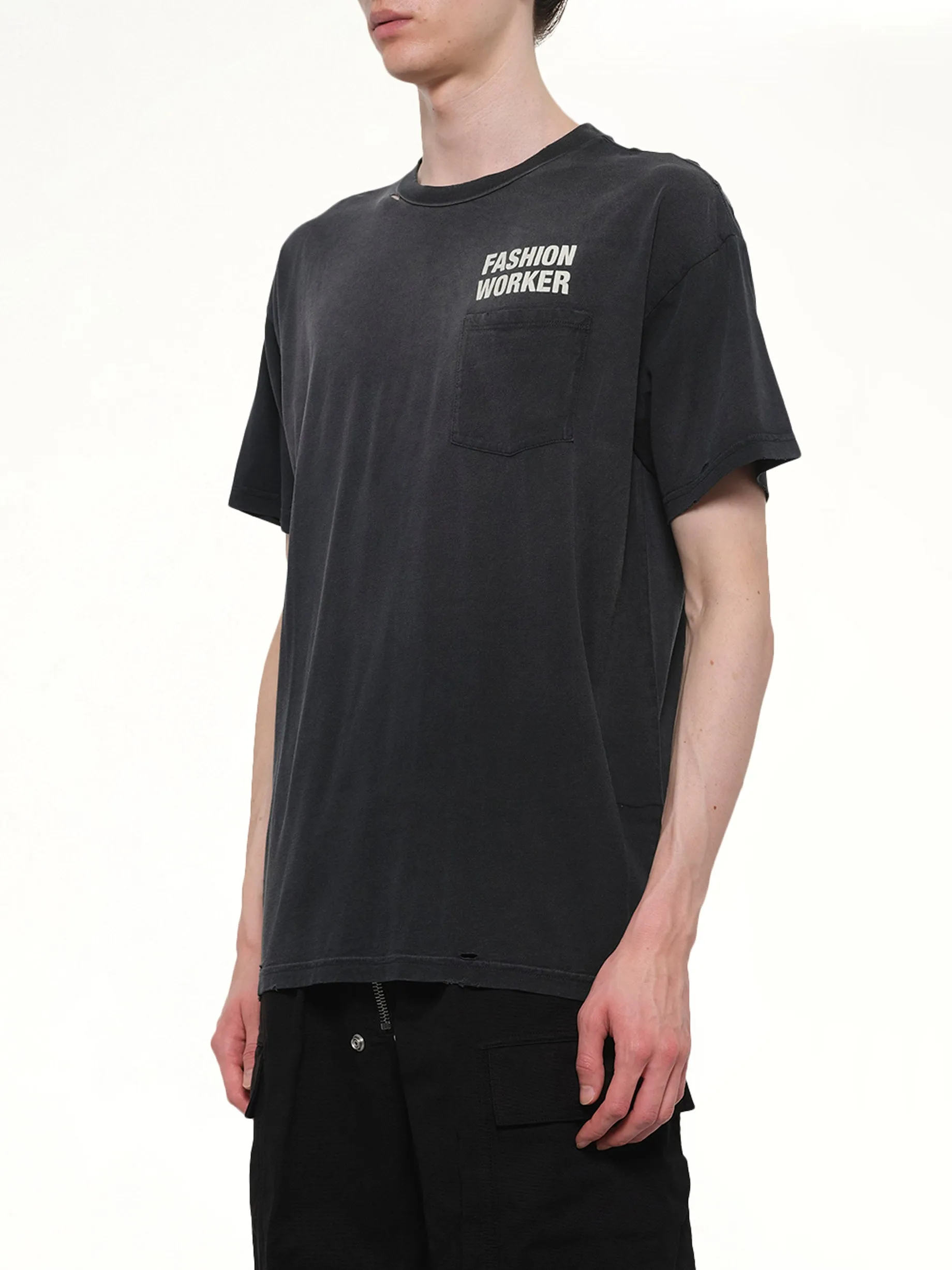Fashion Worker Easy T-Shirt in Black sold by MARAIS product image thumbnail 3